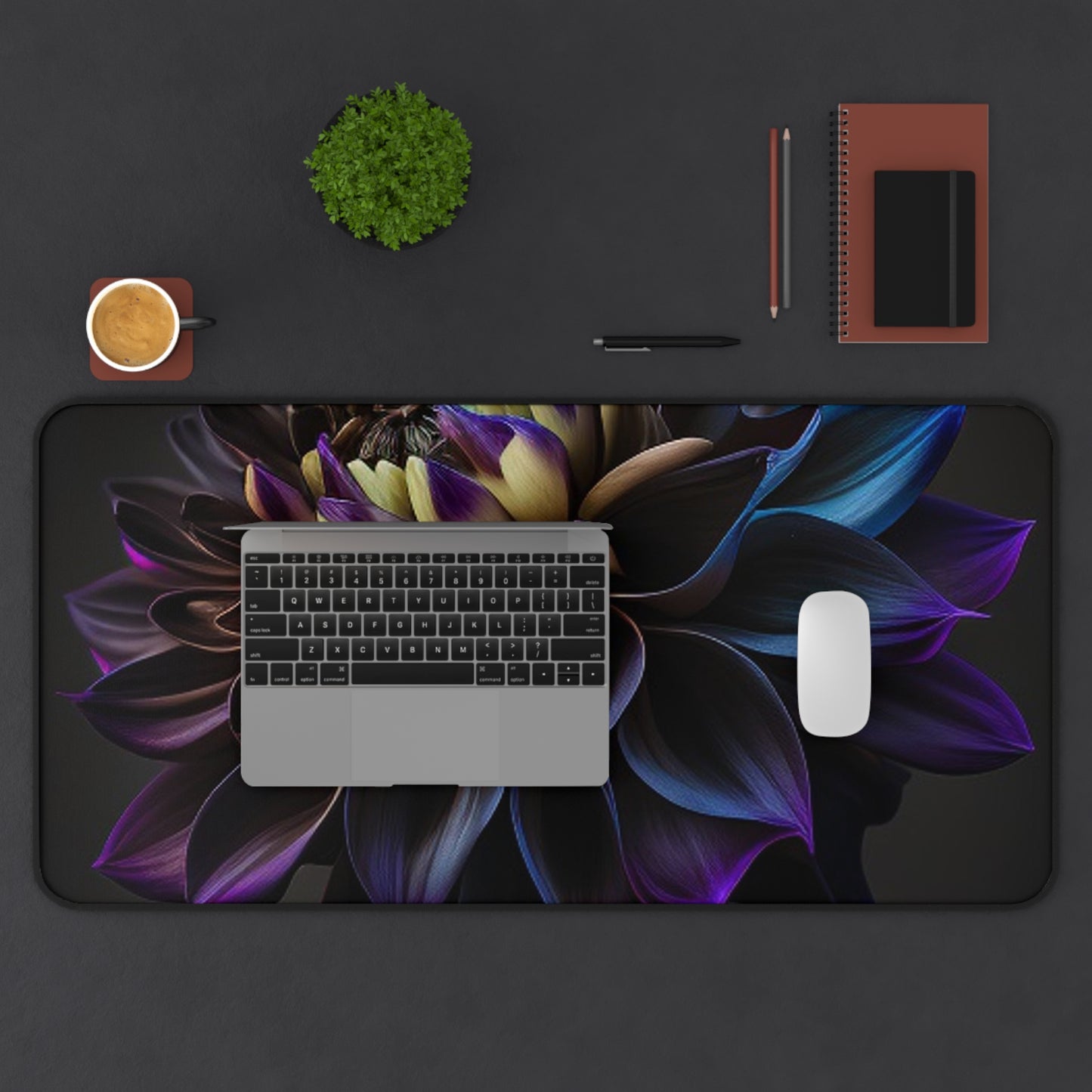 Desk Mat Dahlia Purple 1