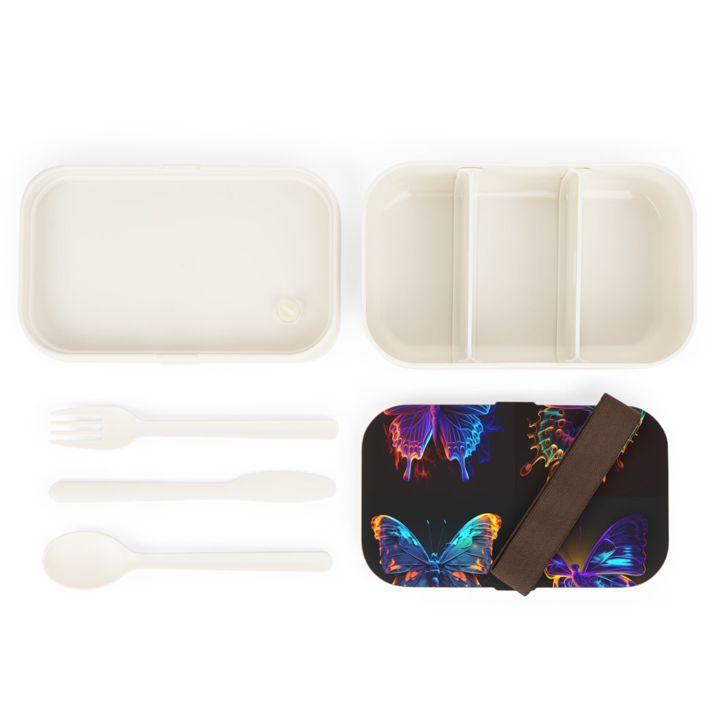 Bento Lunch Box Thermal Butterfly 5
