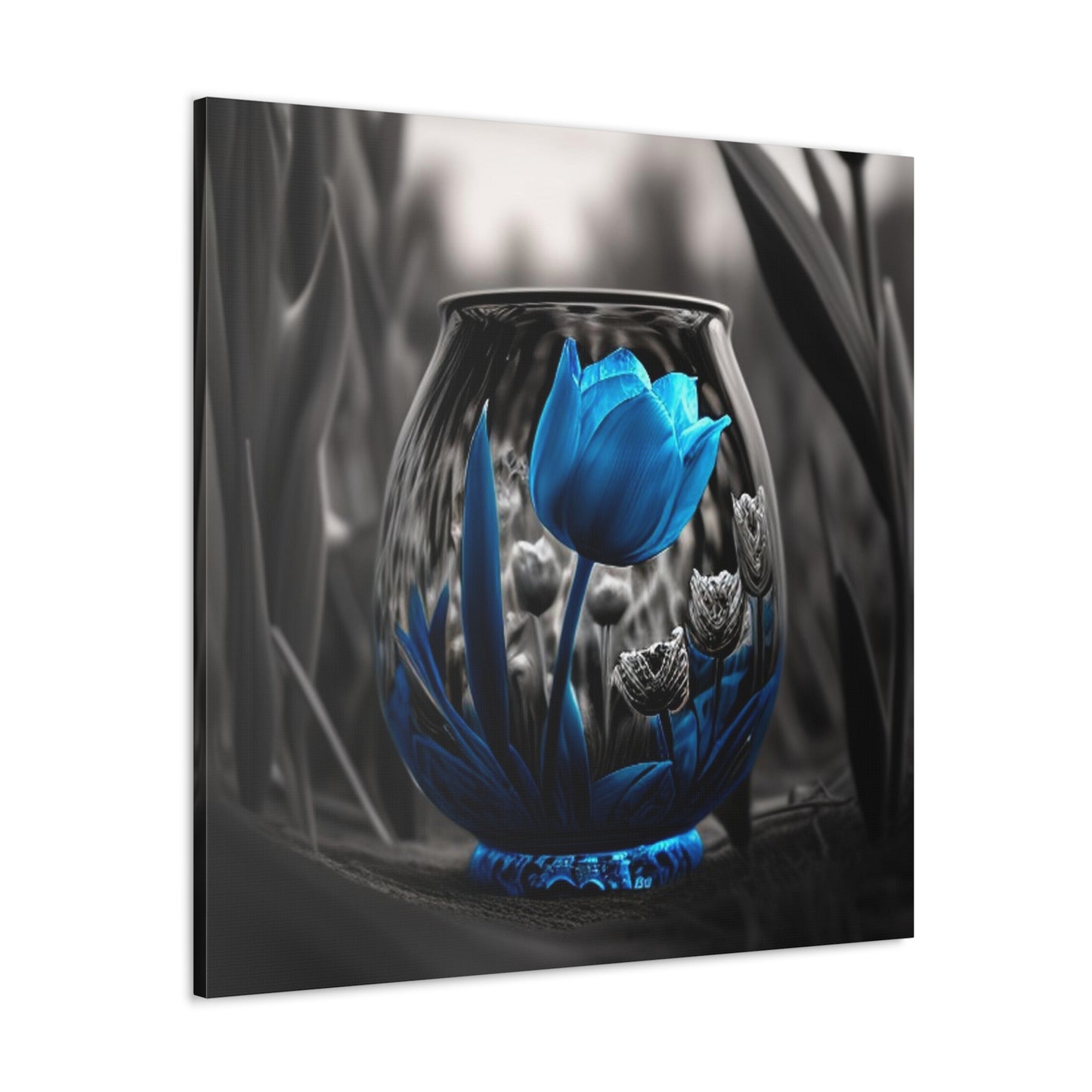 Canvas Gallery Wraps Tulip Blue 4