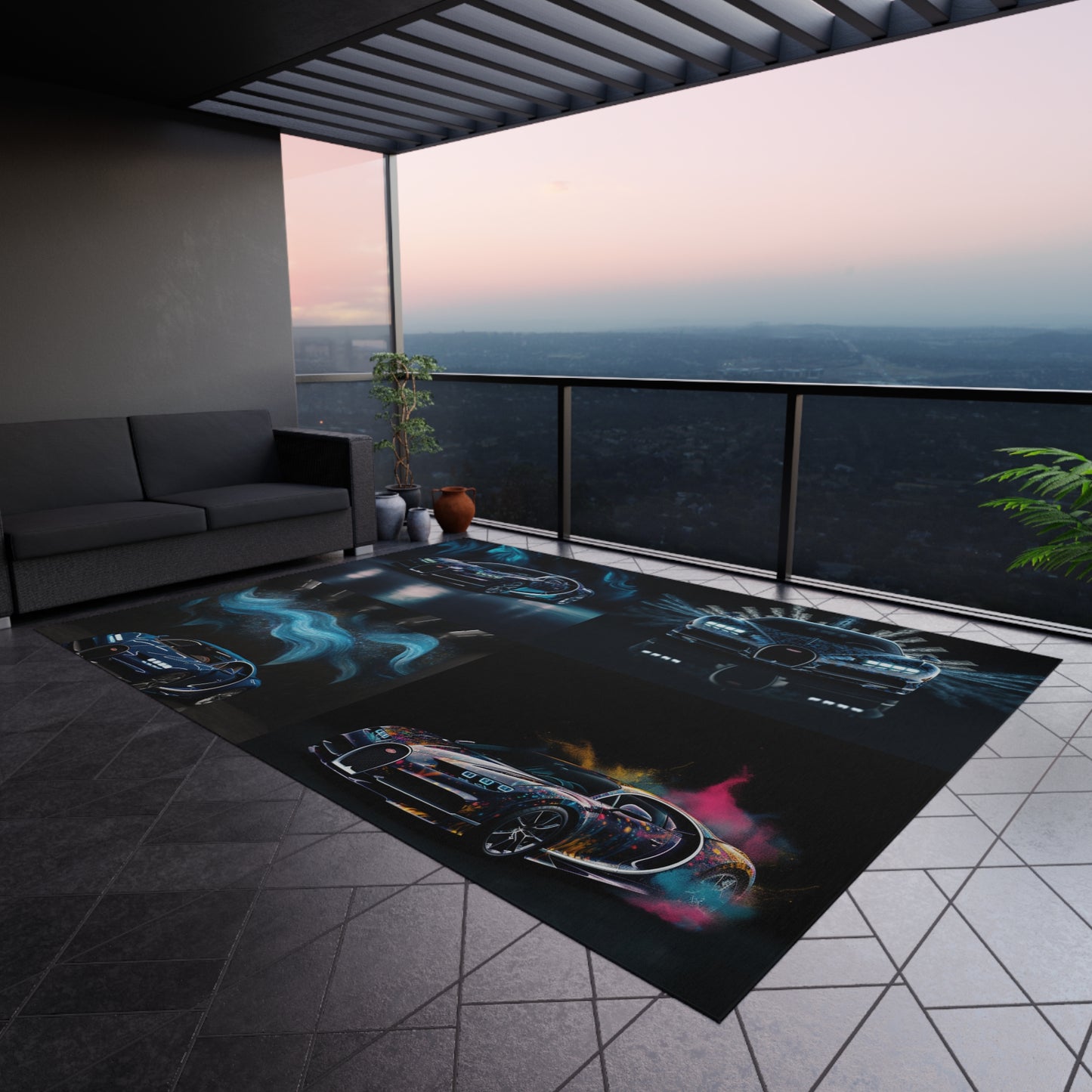 Outdoor Rug  Hyper Bugatti 5