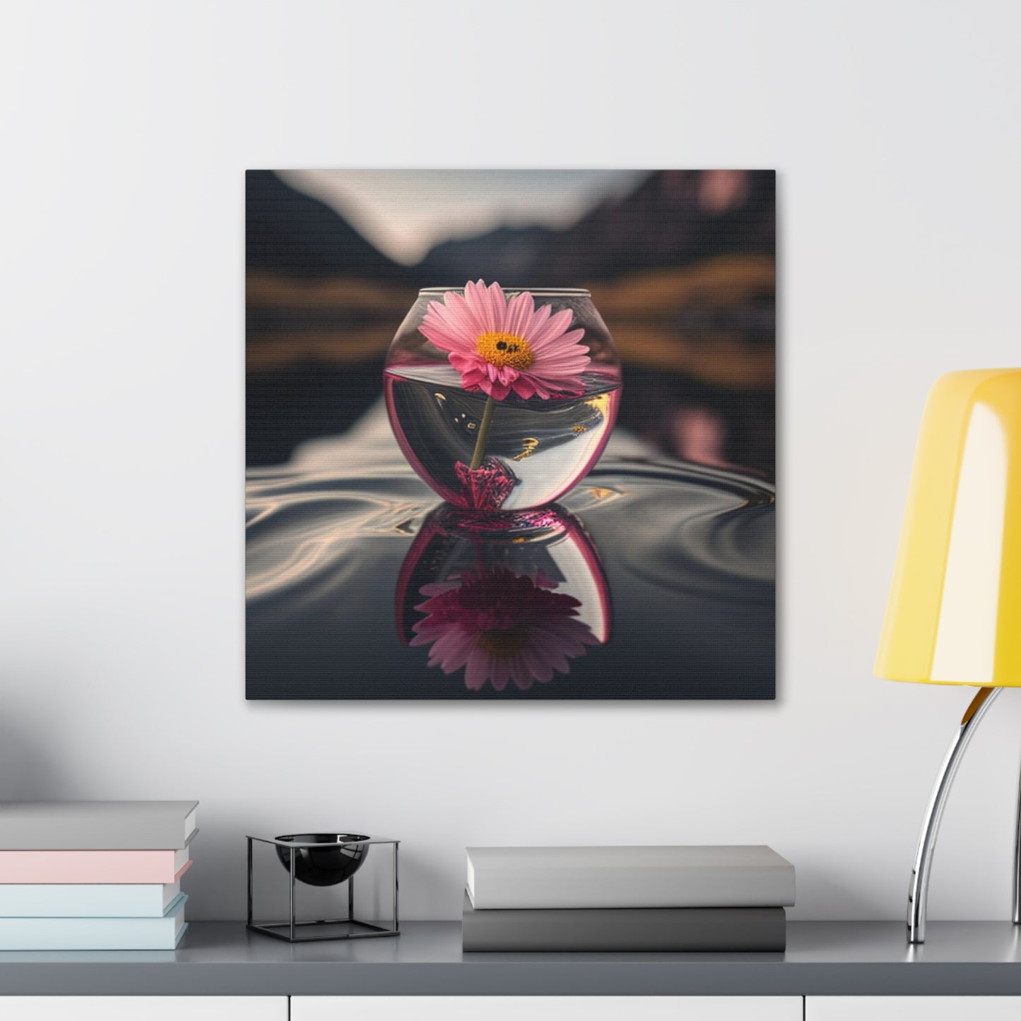 Canvas Gallery Wraps Pink Daisy 1
