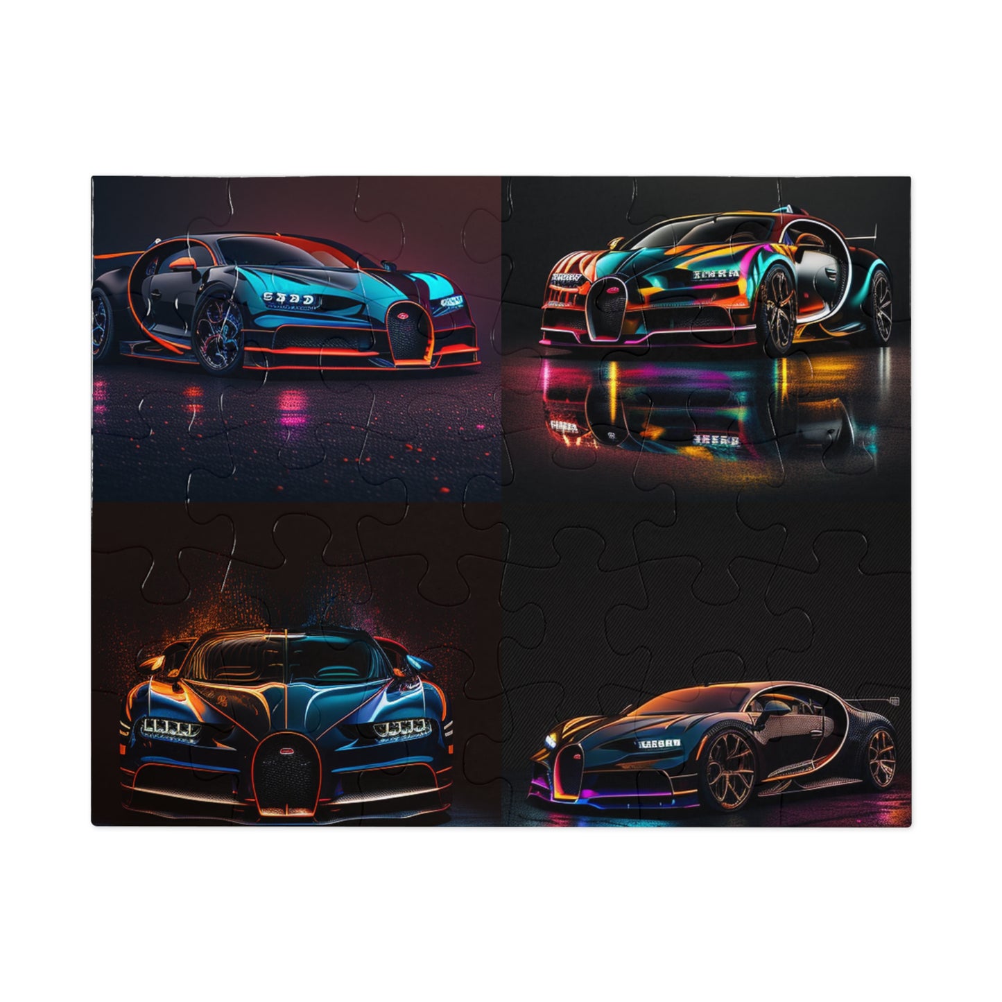 Jigsaw Puzzle (30, 110, 252, 500,1000-Piece) Bugatti Chiron Super 5