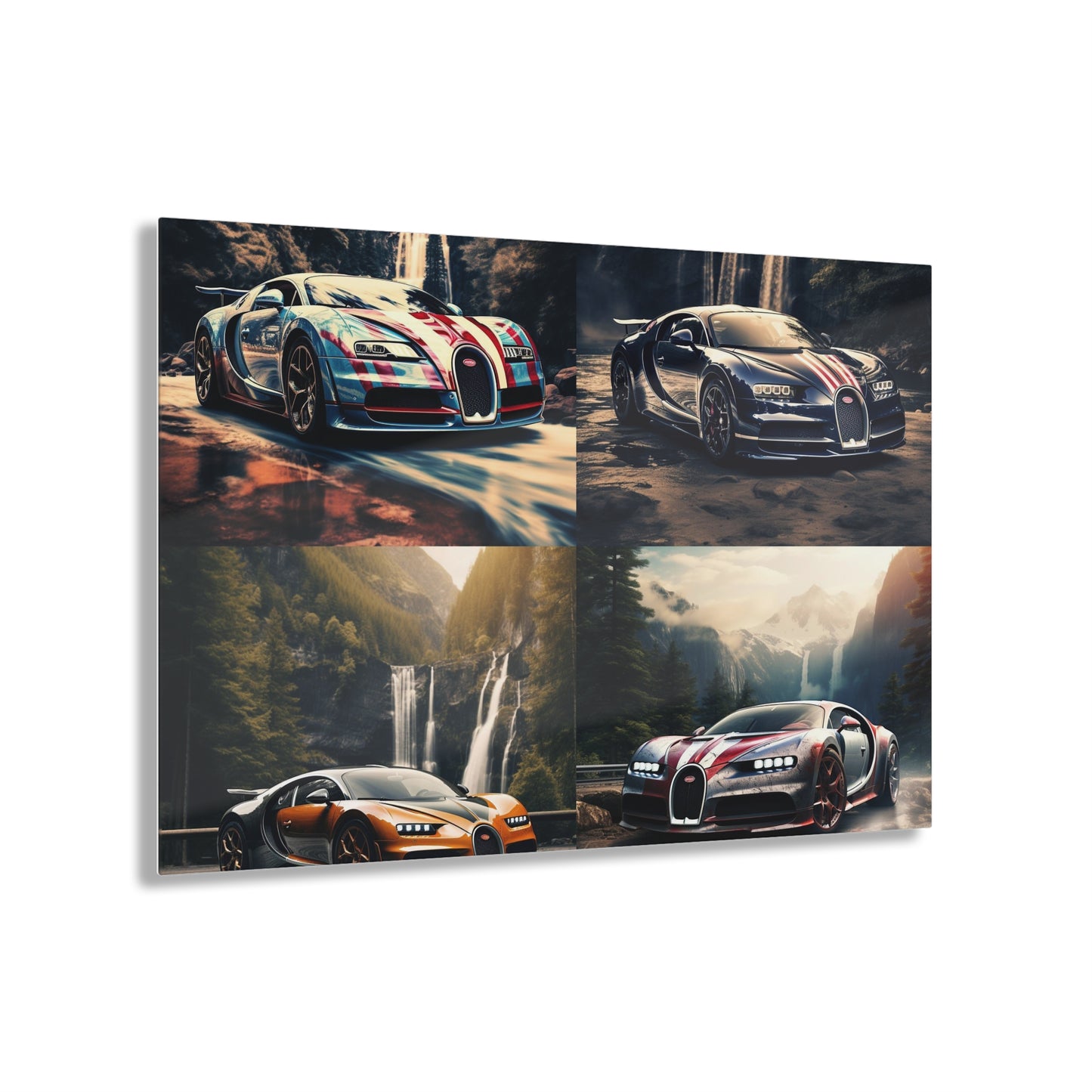 Acrylic Prints Bugatti Waterfall 5