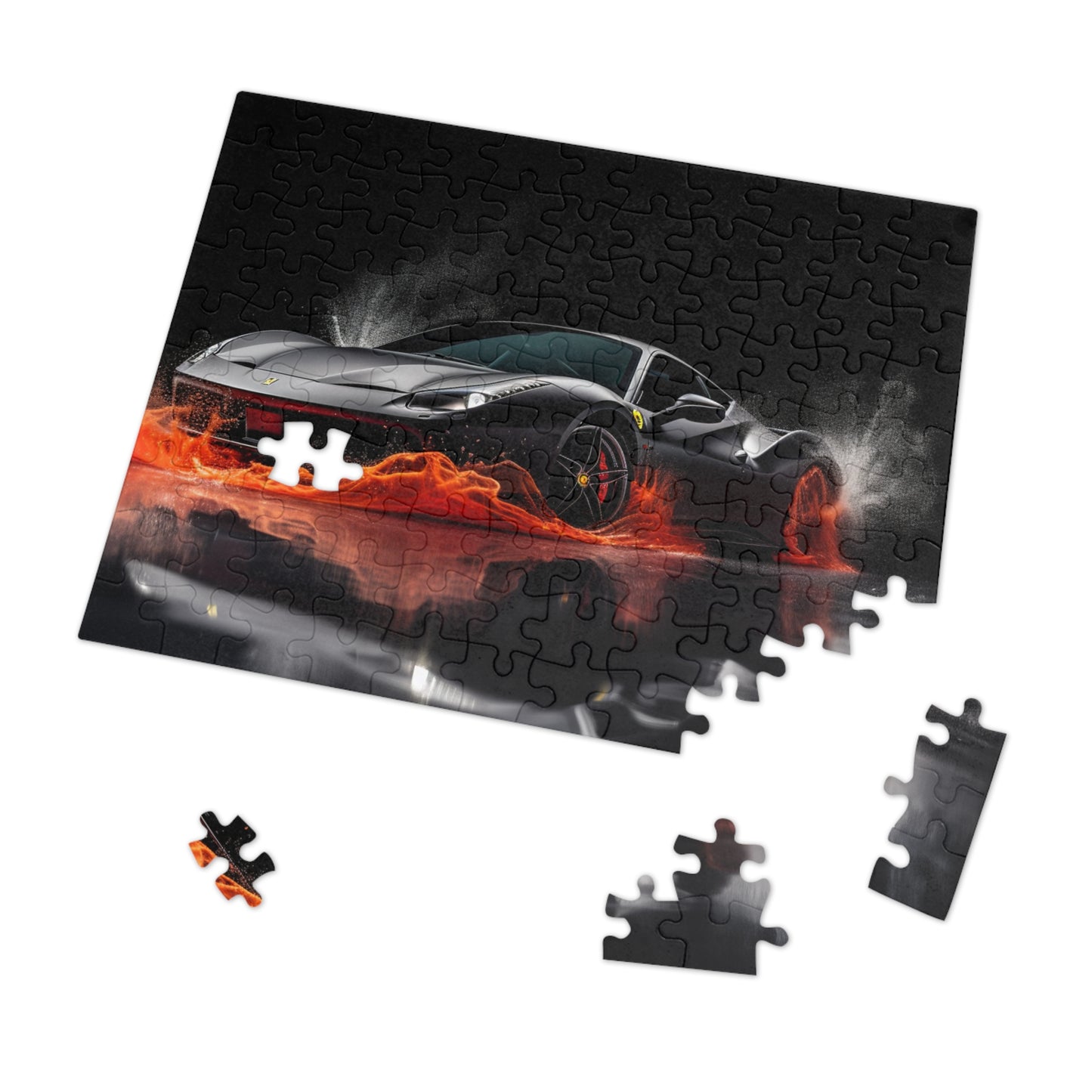 Jigsaw Puzzle (30, 110, 252, 500,1000-Piece) Ferrari Water Splash 3