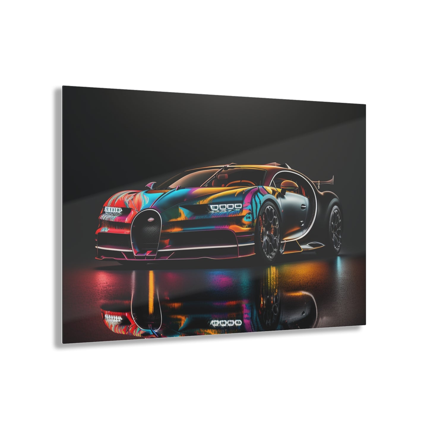 Acrylic Prints Bugatti Chiron Super 2