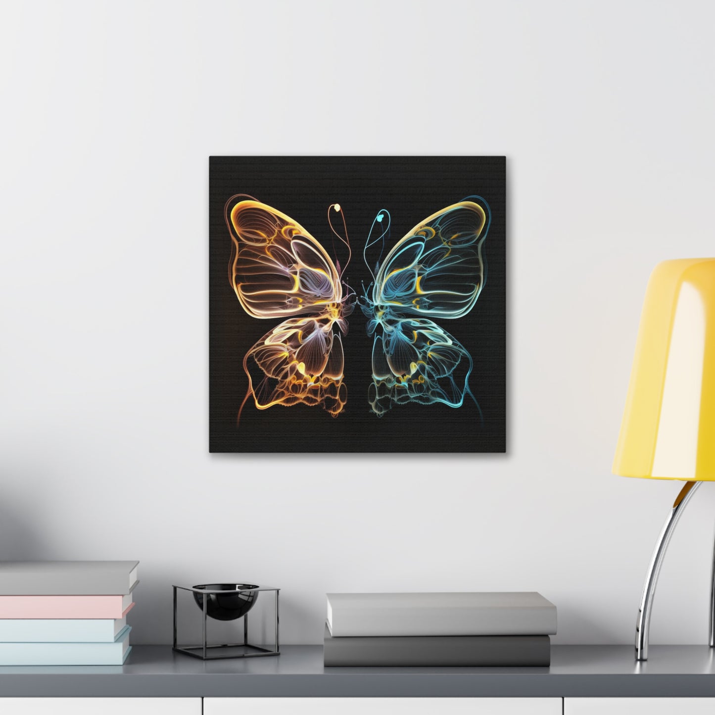 Canvas Gallery Wraps Neon Glo Butterfly 3