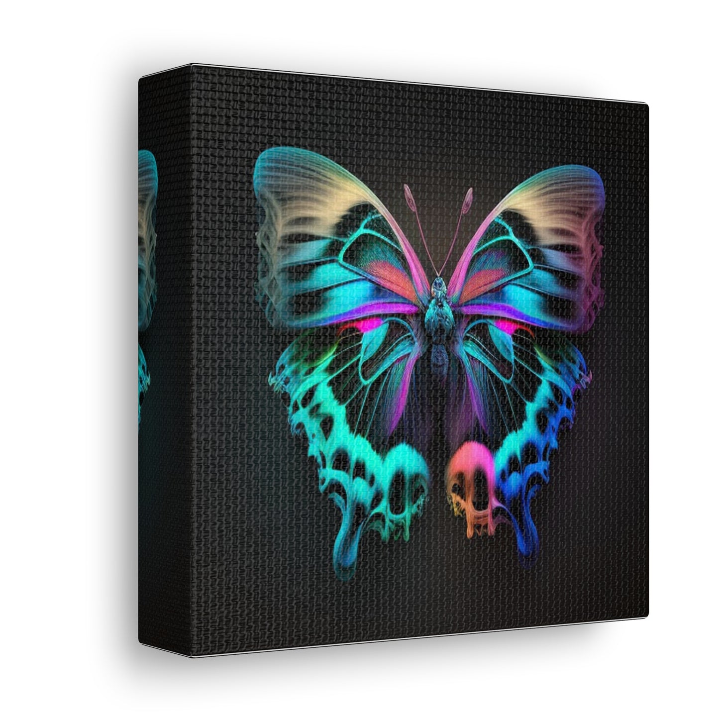Canvas Gallery Wraps Neon Butterfly Fusion 2