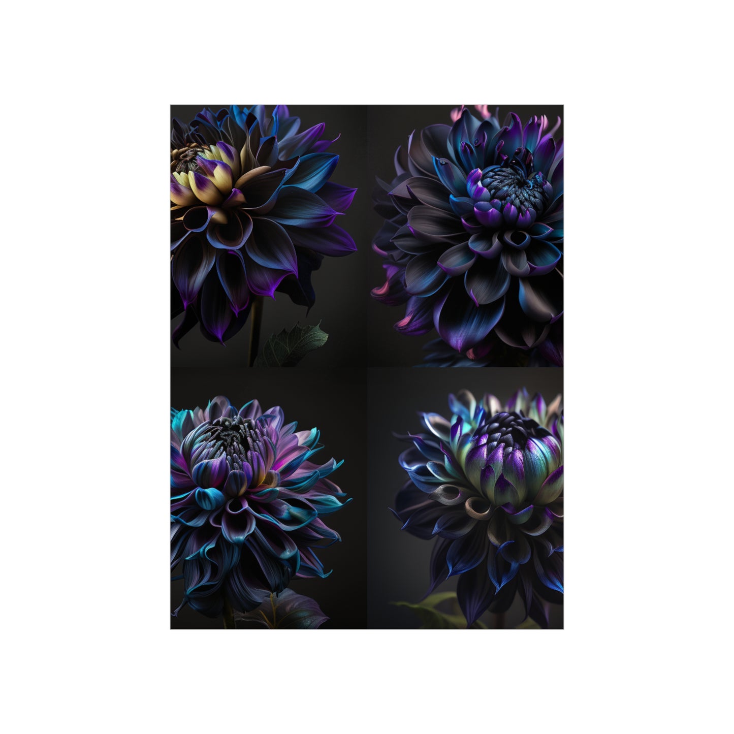 Premium Matte Vertical Posters Dahlia Purple 5