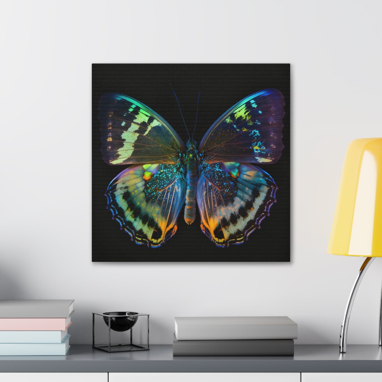 Canvas Gallery Wraps Neon Butterfly Flair 4