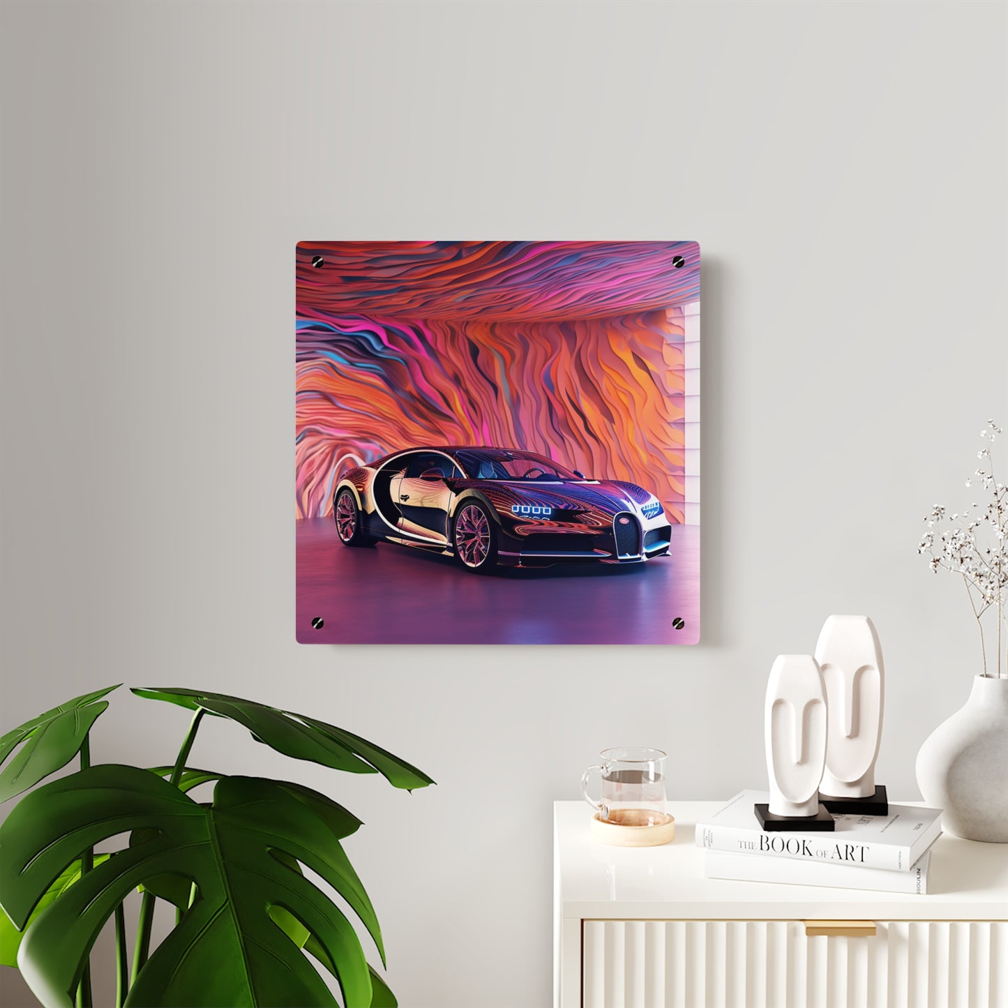 Acrylic Wall Art Panels Bugatti Abstract Flair 4