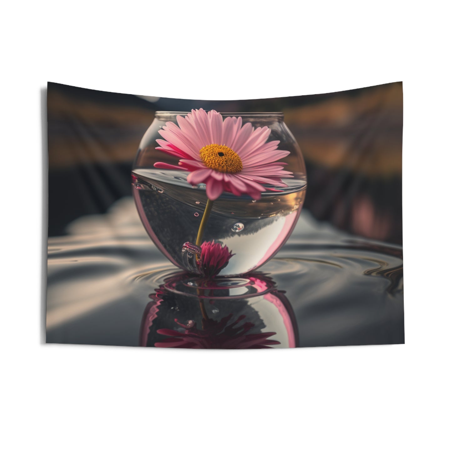 Indoor Wall Tapestries Daisy in a vase 2