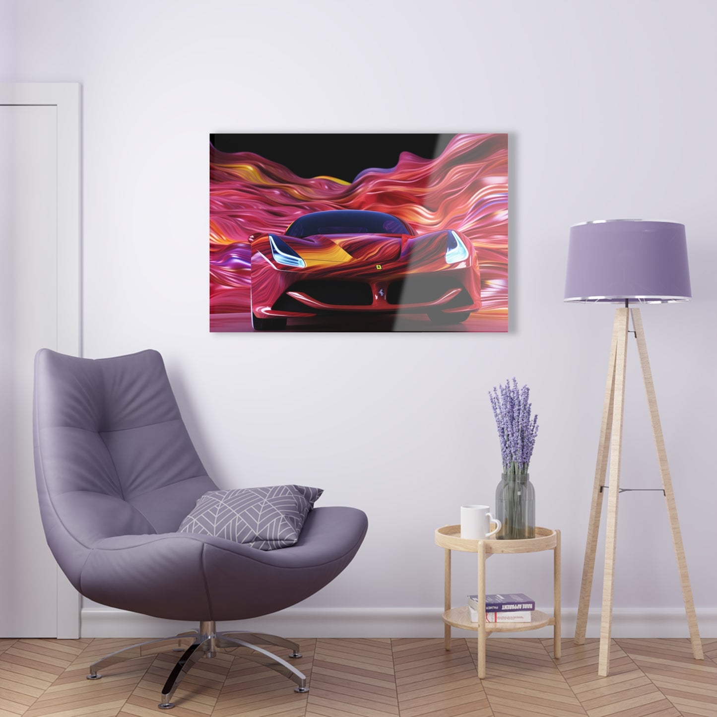 Acrylic Prints Ferrari Water Fusion 3