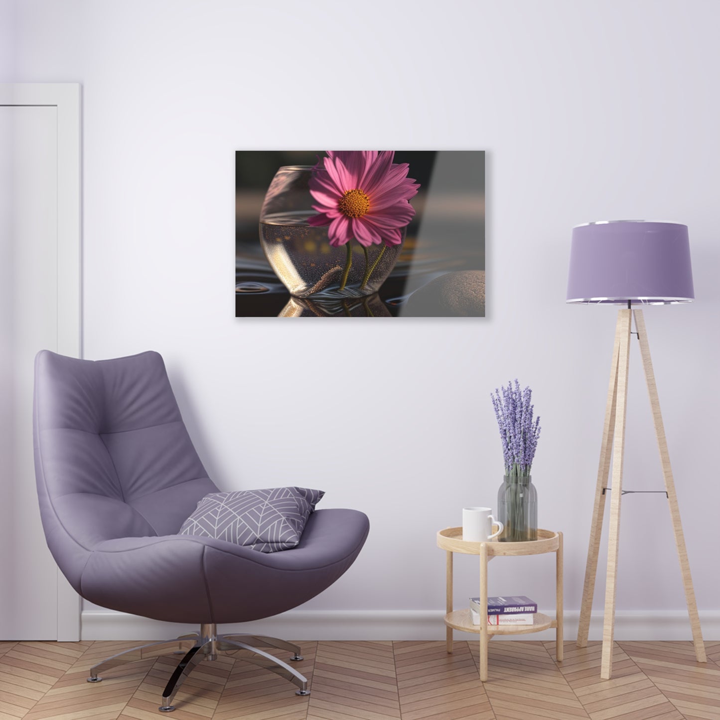 Acrylic Prints Pink Daisy 4