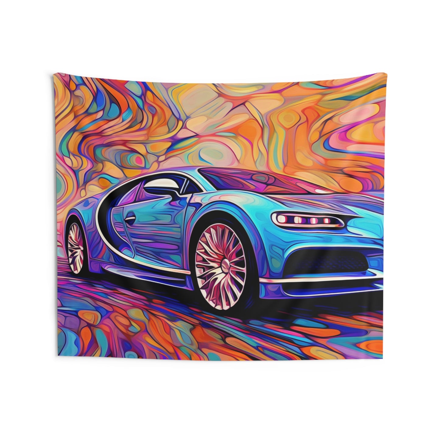 Indoor Wall Tapestries Bugatti Abstract Concept 3