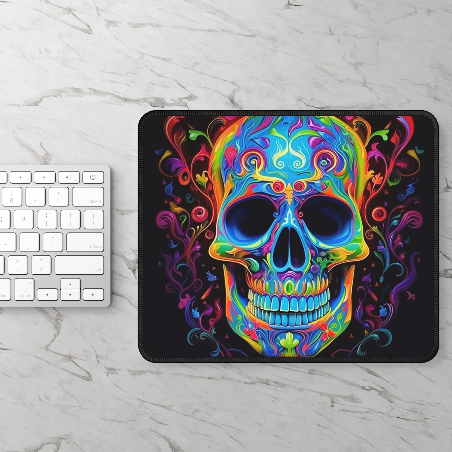 Gaming Mouse Pad  Macro Skull Color 4