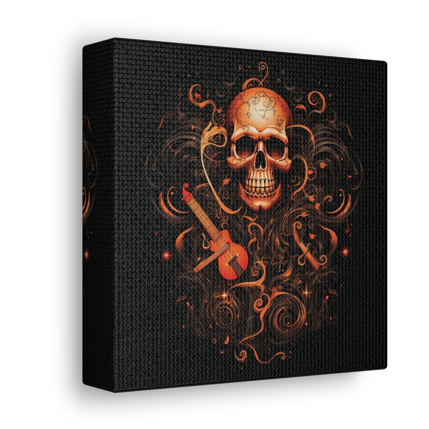 Canvas Gallery Wraps Skull Treble Clef 4