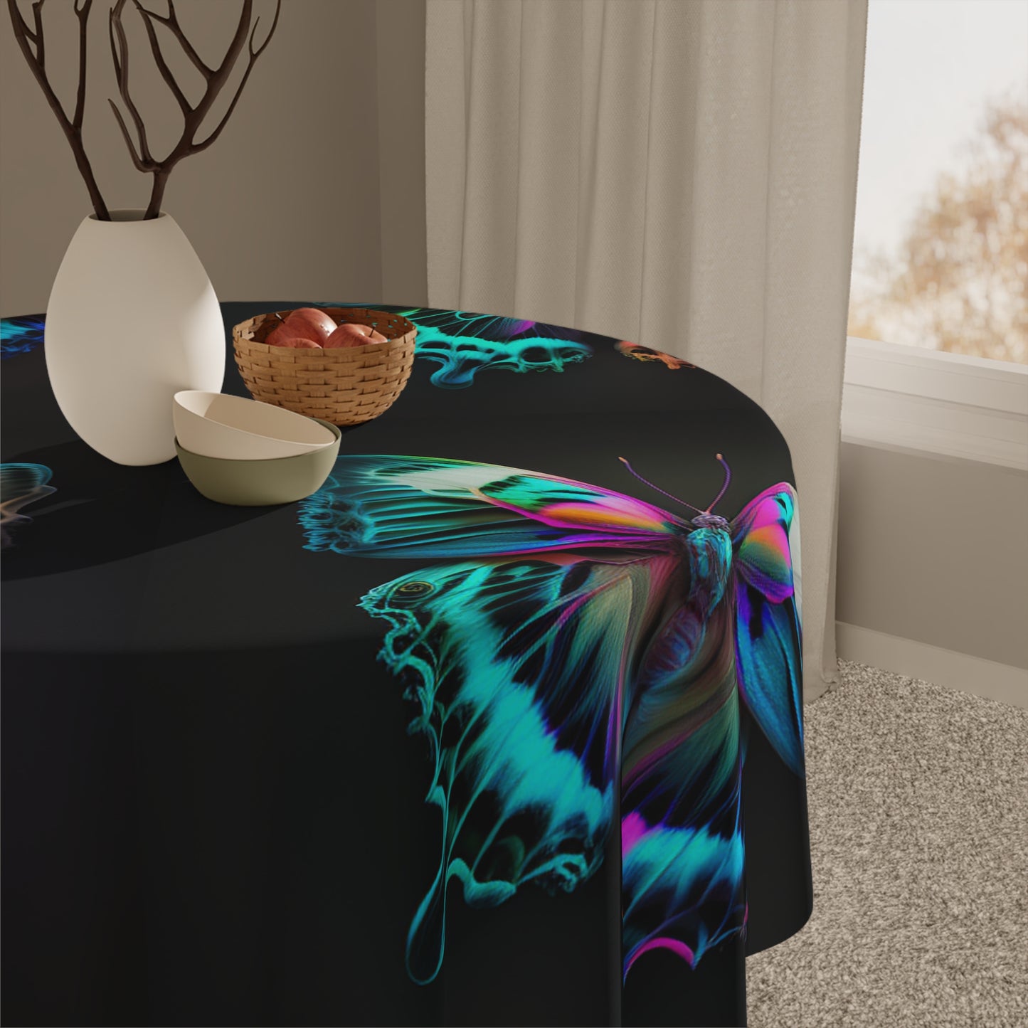 Tablecloth Neon Butterfly Fusion 5
