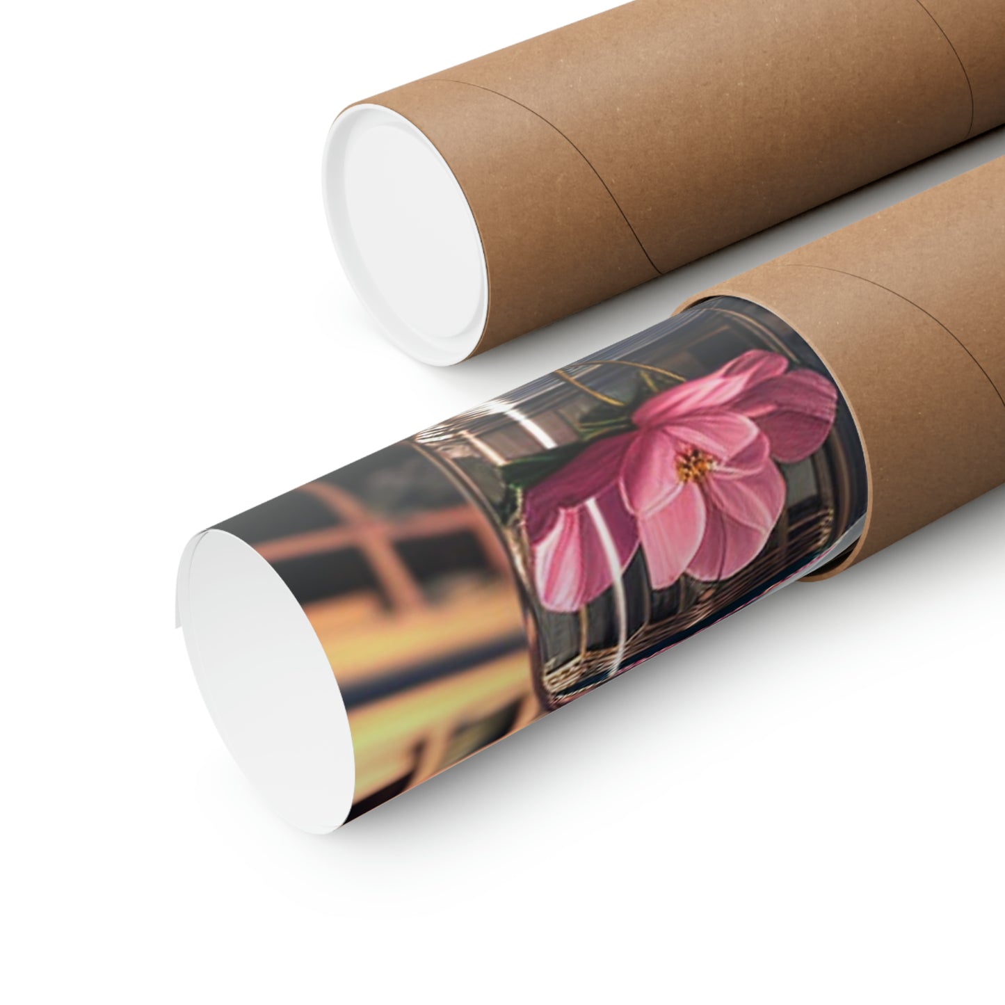 Premium Matte Vertical Posters Pink Magnolia 4