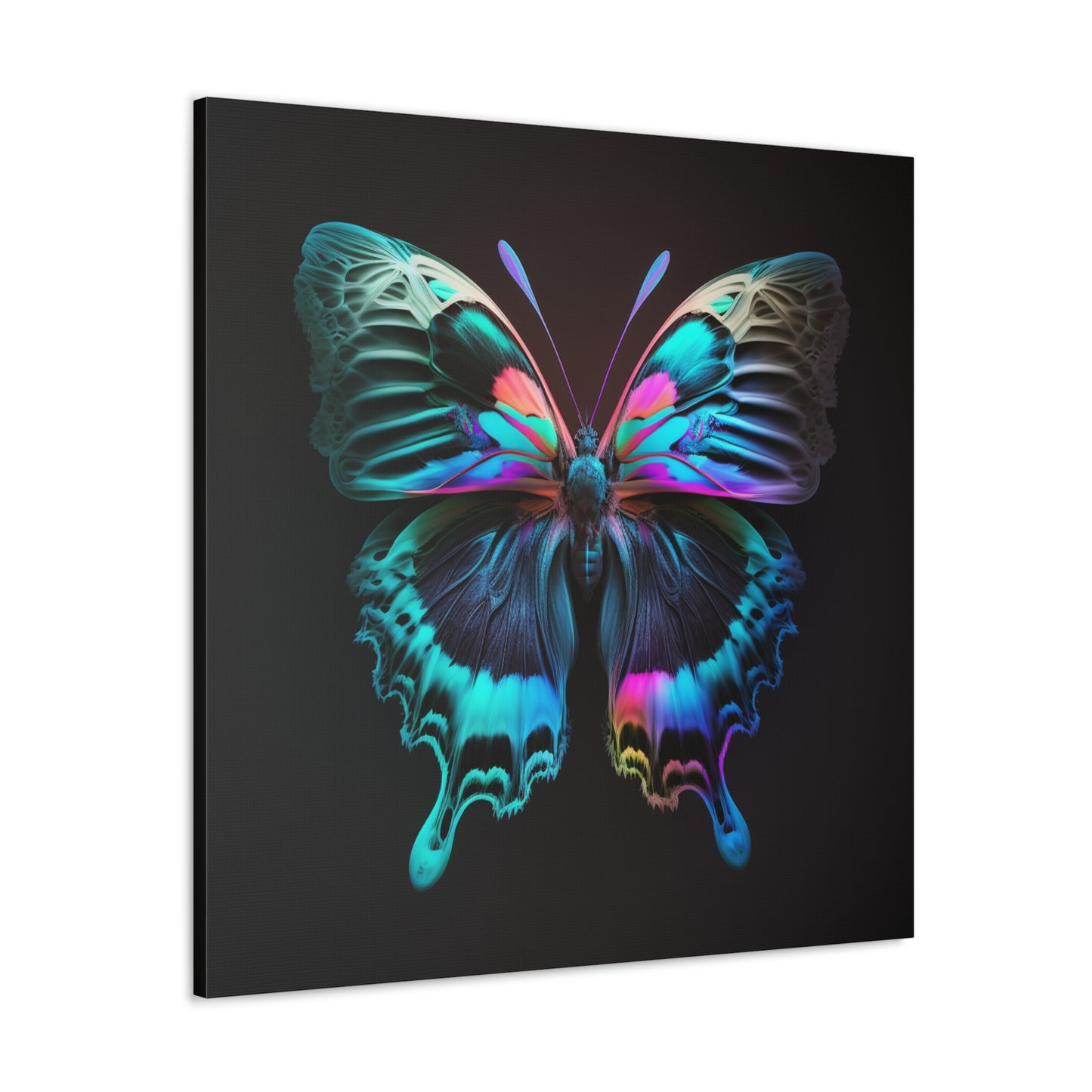 Canvas Gallery Wraps Raw Florescent Glow 1