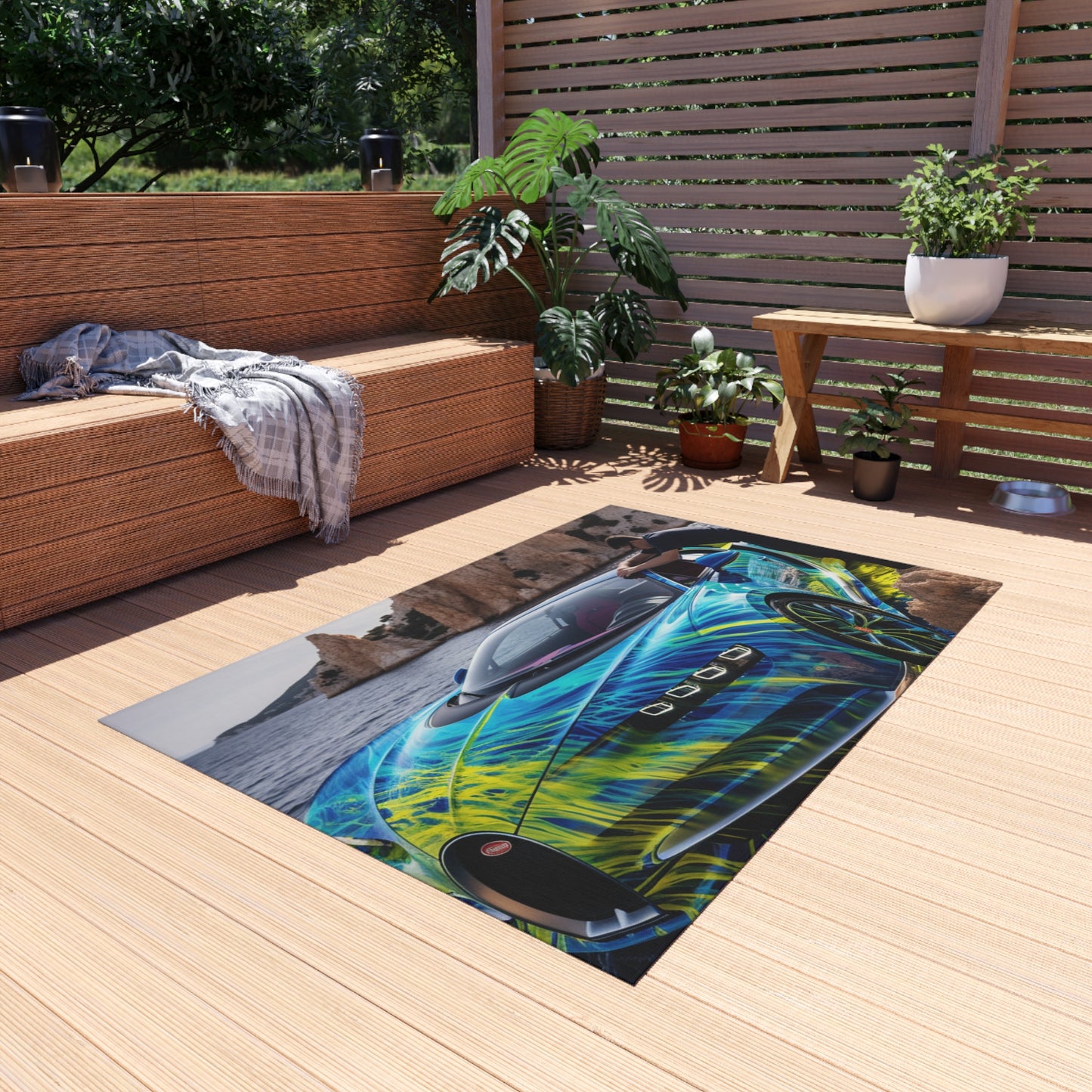 Outdoor Rug  Bugatti Water 1