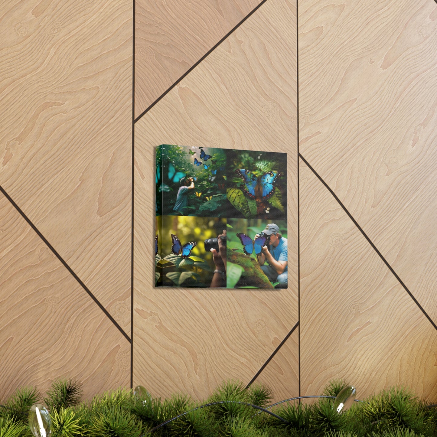 Canvas Gallery Wraps Jungle Butterfly 5