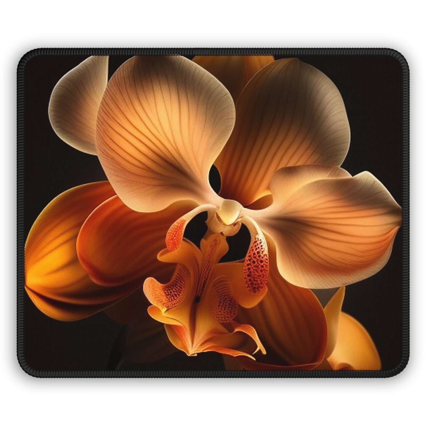 Gaming Mouse Pad  Orange Orchid 2