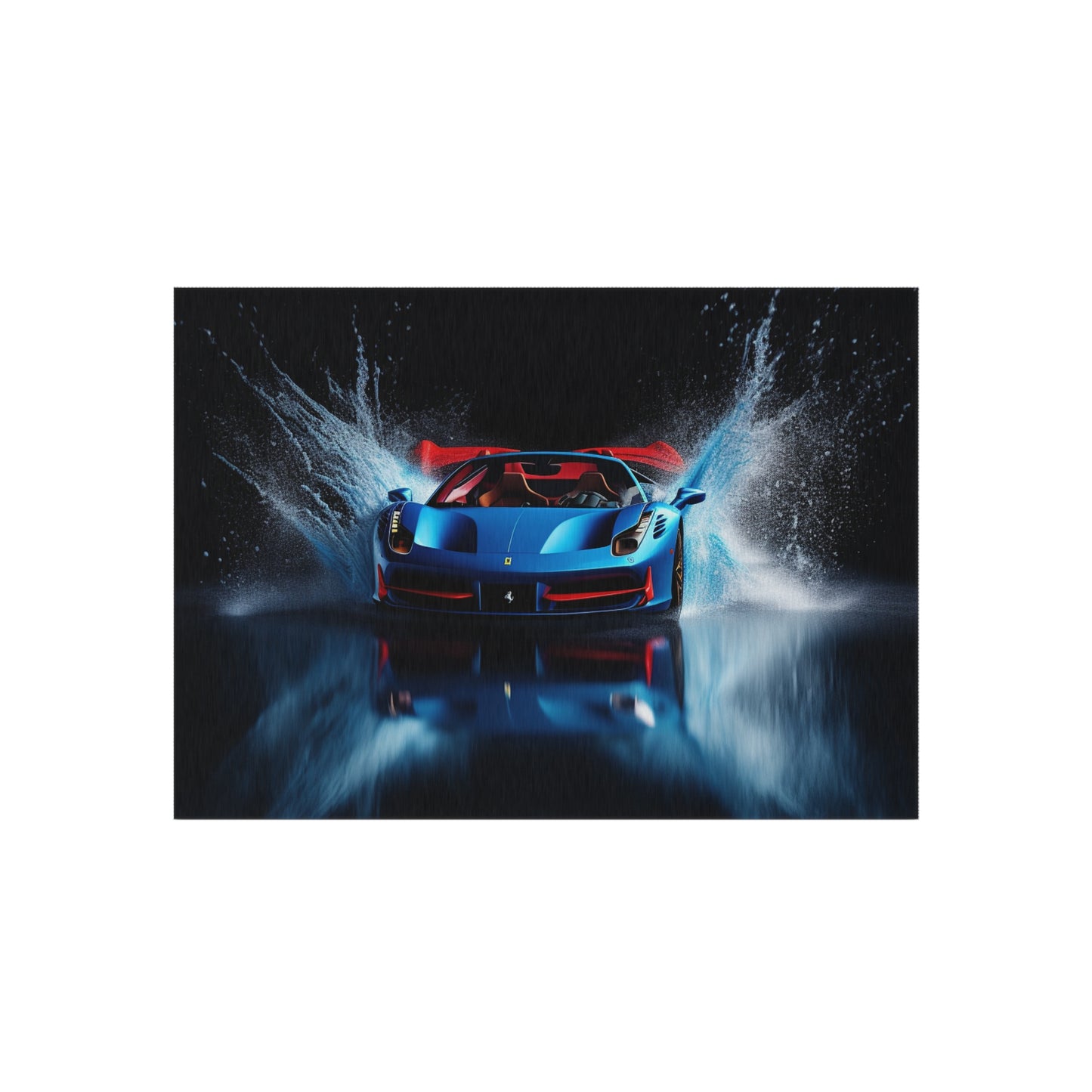 Outdoor Rug  Ferrari Water Splash 1