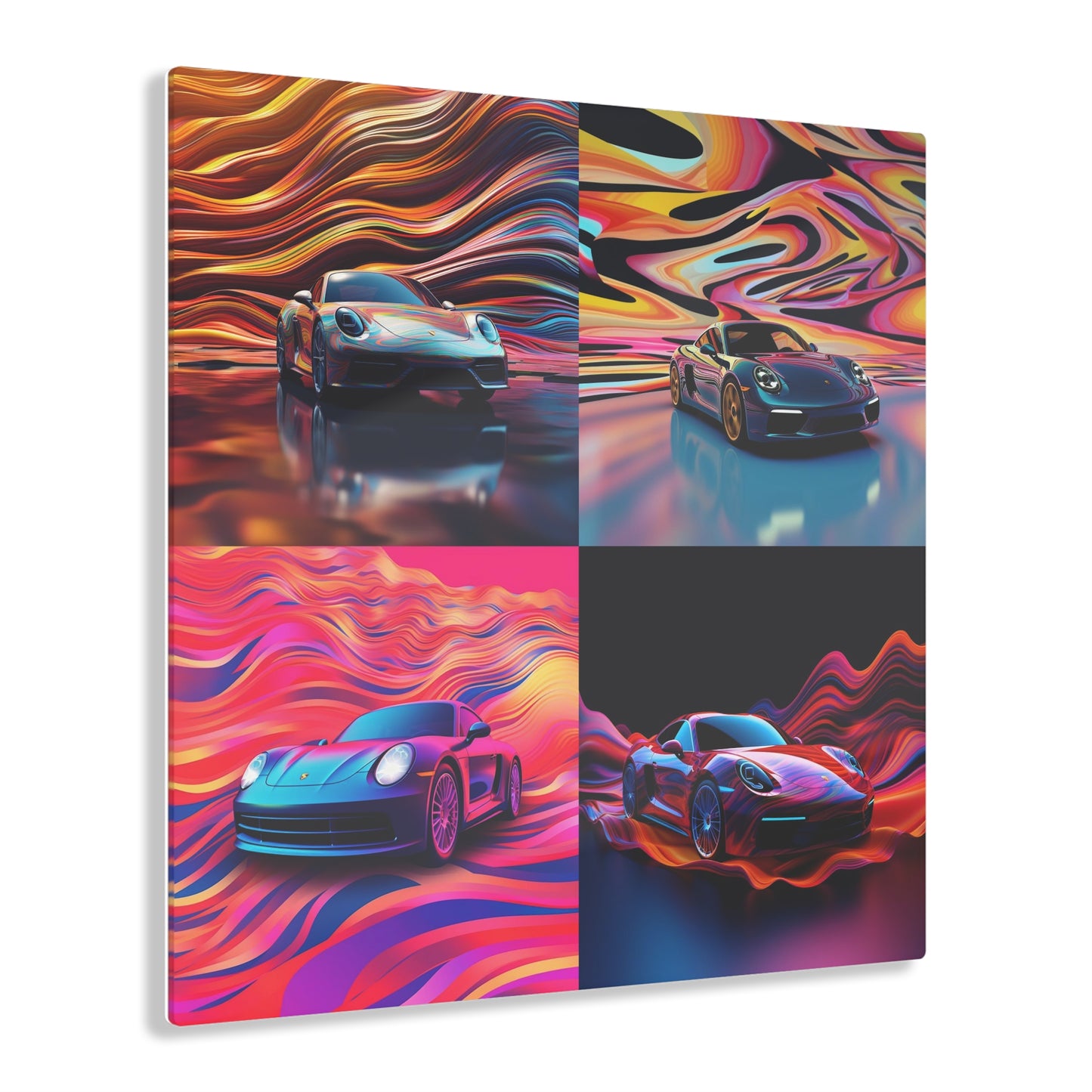 Acrylic Prints Porsche Water Fusion 5