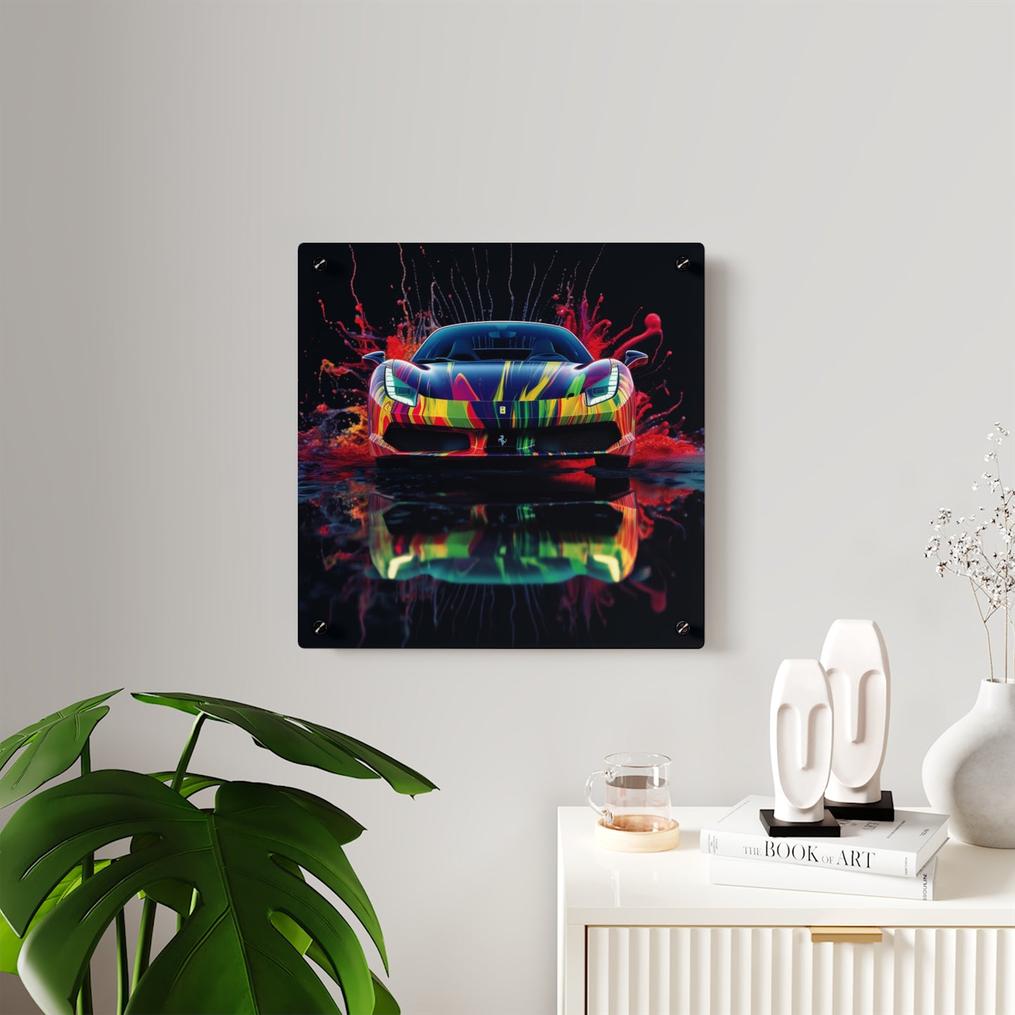 Acrylic Wall Art Panels Ferrari Fusion Water 1