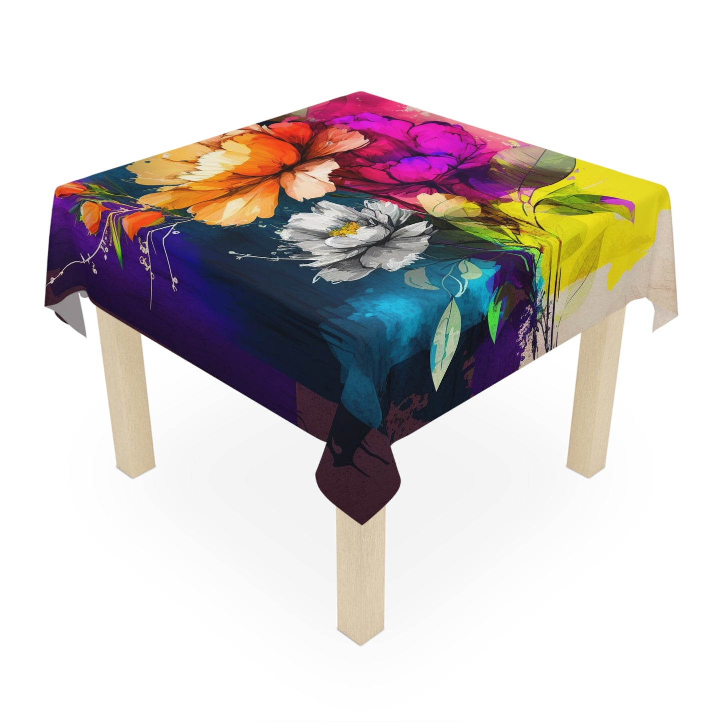 Tablecloth Bright Spring Flowers 4