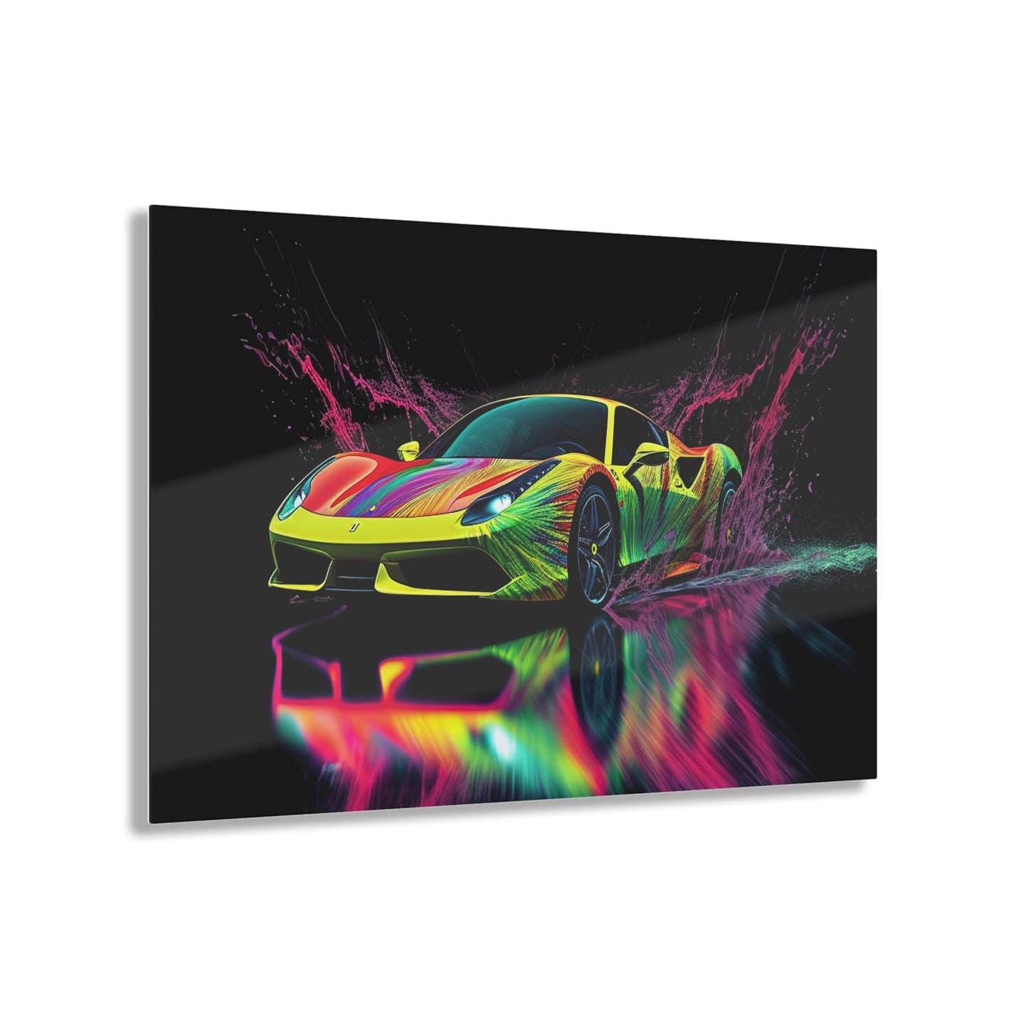 Acrylic Prints Ferrari Fusion Water 2