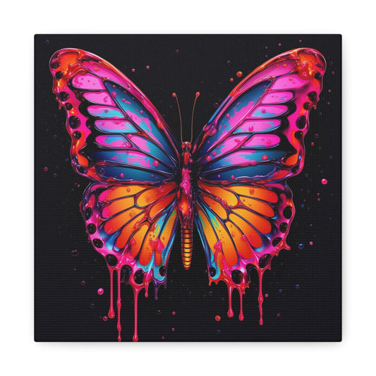 Canvas Gallery Wraps Pink Butterfly Flair 1