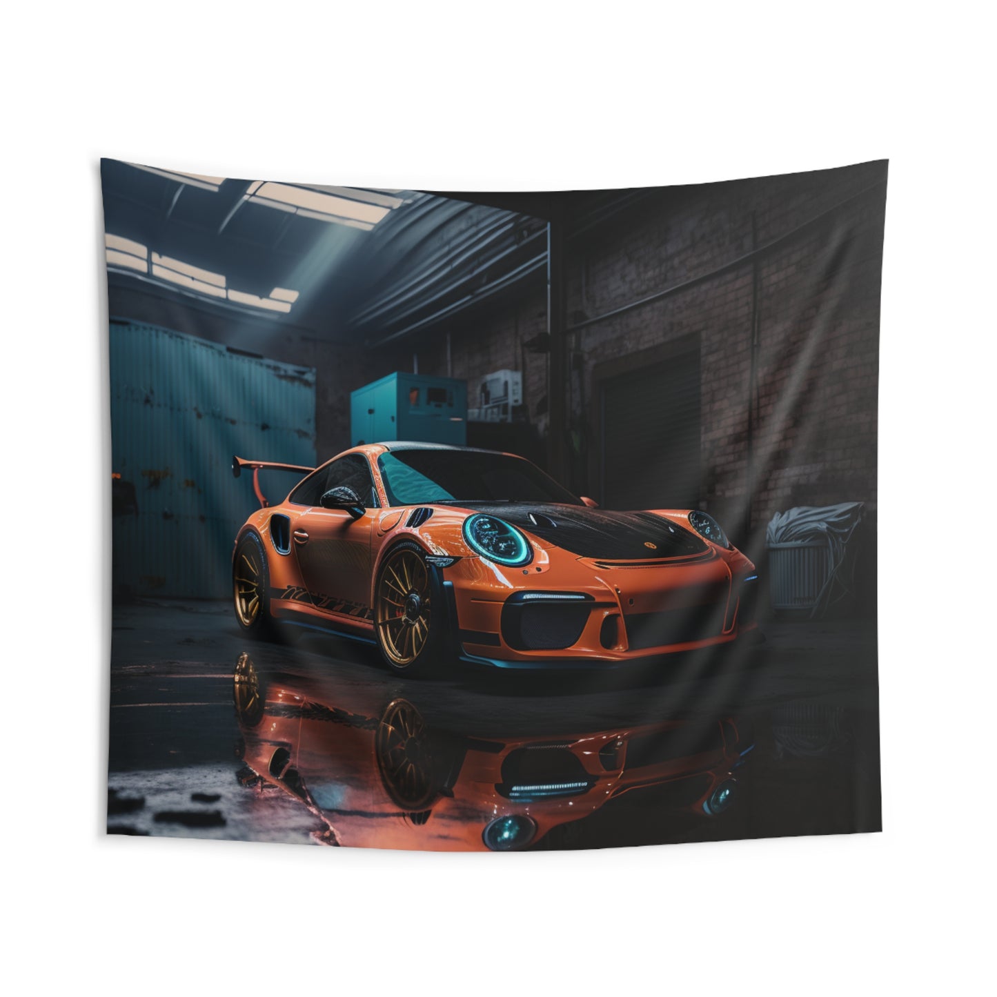 Indoor Wall Tapestries Porsche Color 1