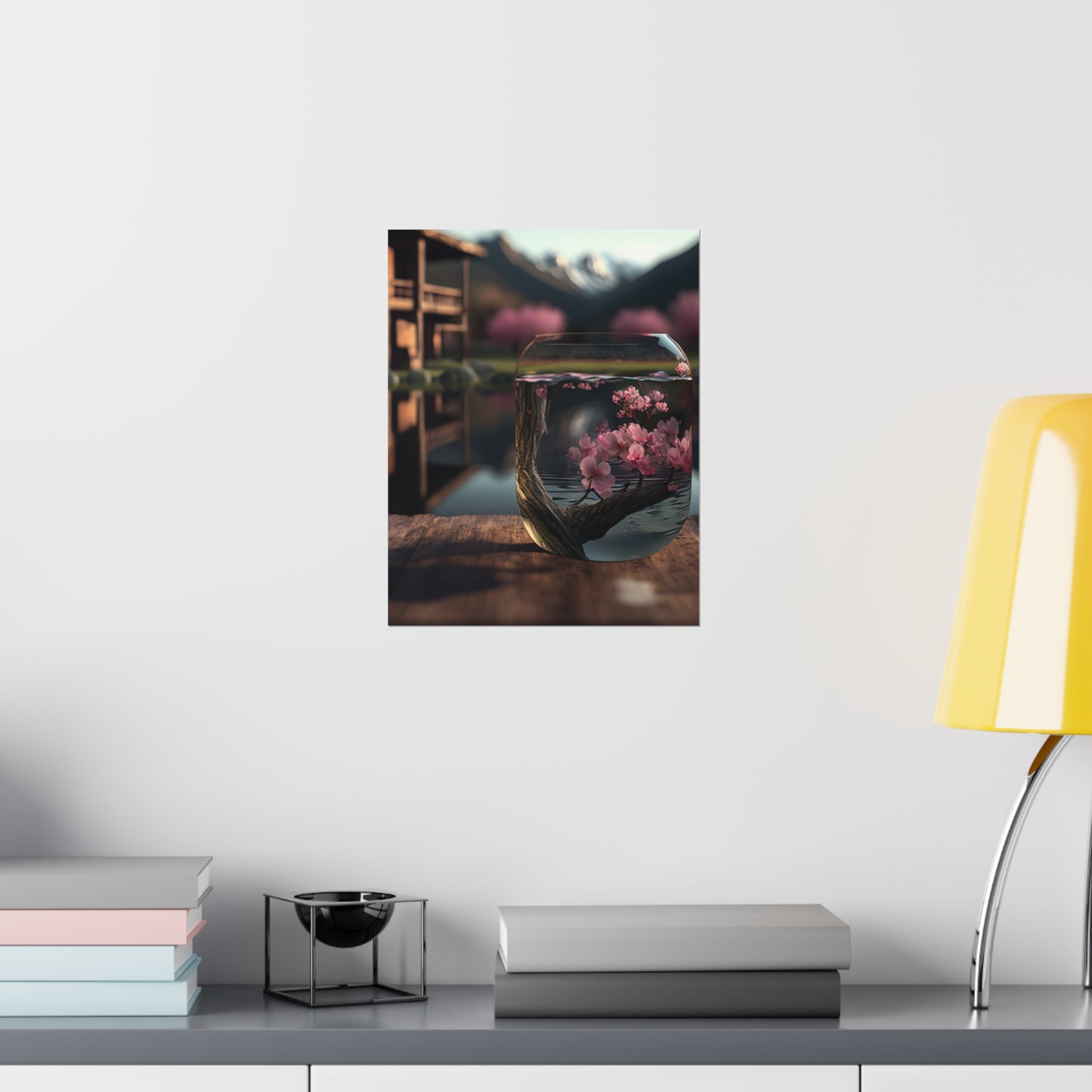 Premium Matte Vertical Posters Cherry Blossom 3