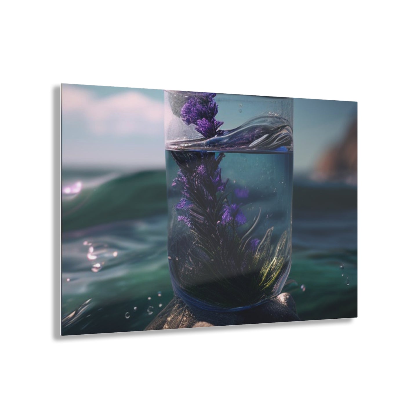 Acrylic Prints Lavender in a vase 2