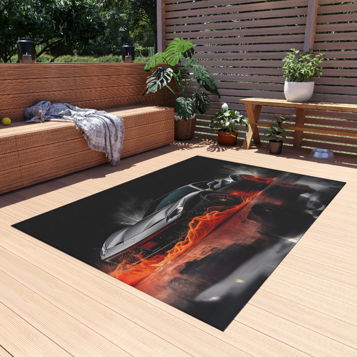 Outdoor Rug  Ferrari Water Splash 3