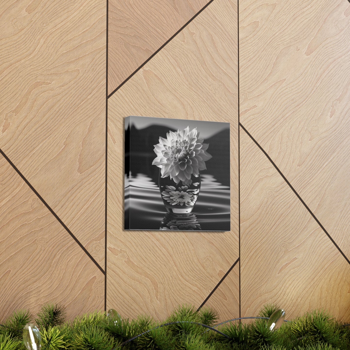 Canvas Gallery Wraps White Dahlia 4
