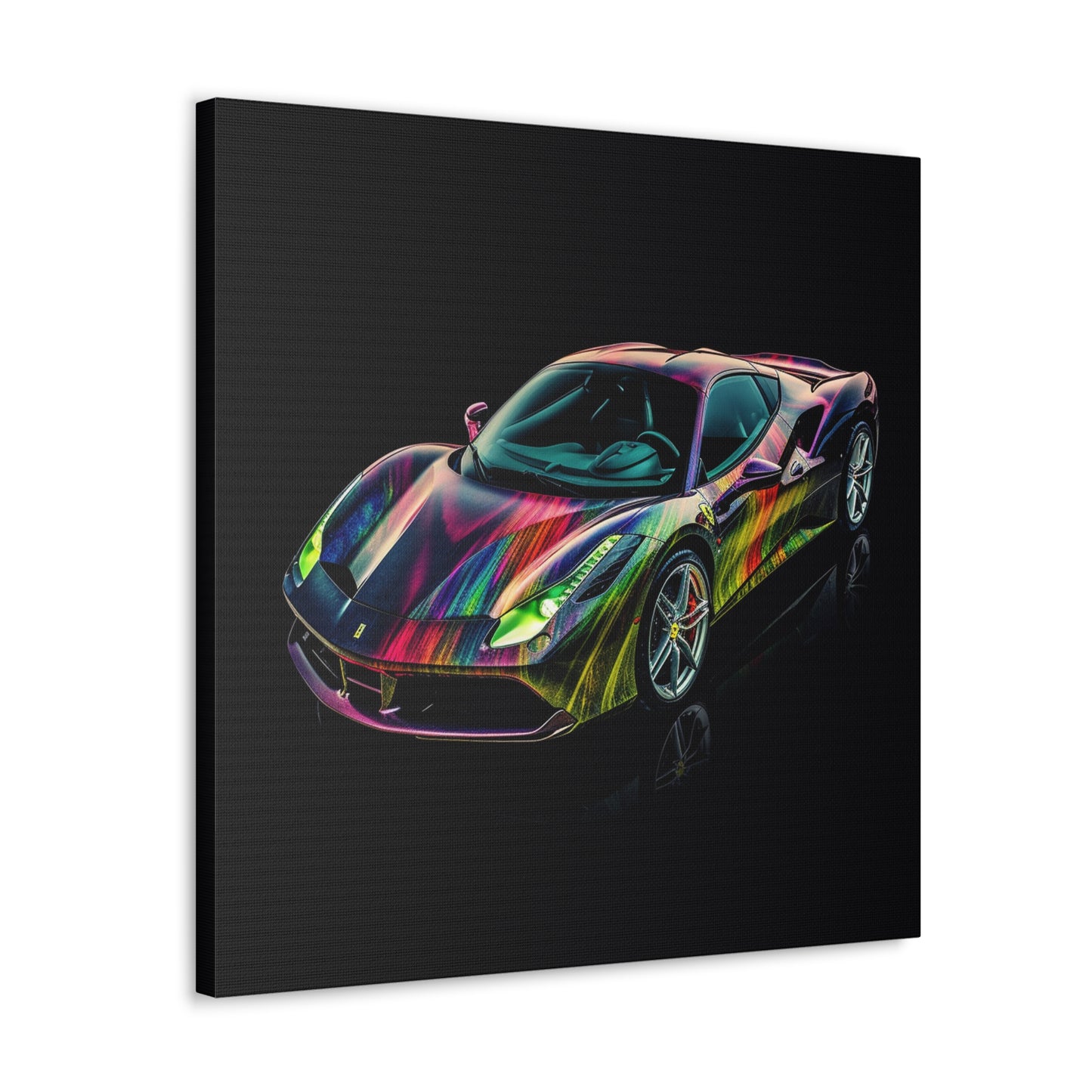 Canvas Gallery Wraps Ferrari Color 3