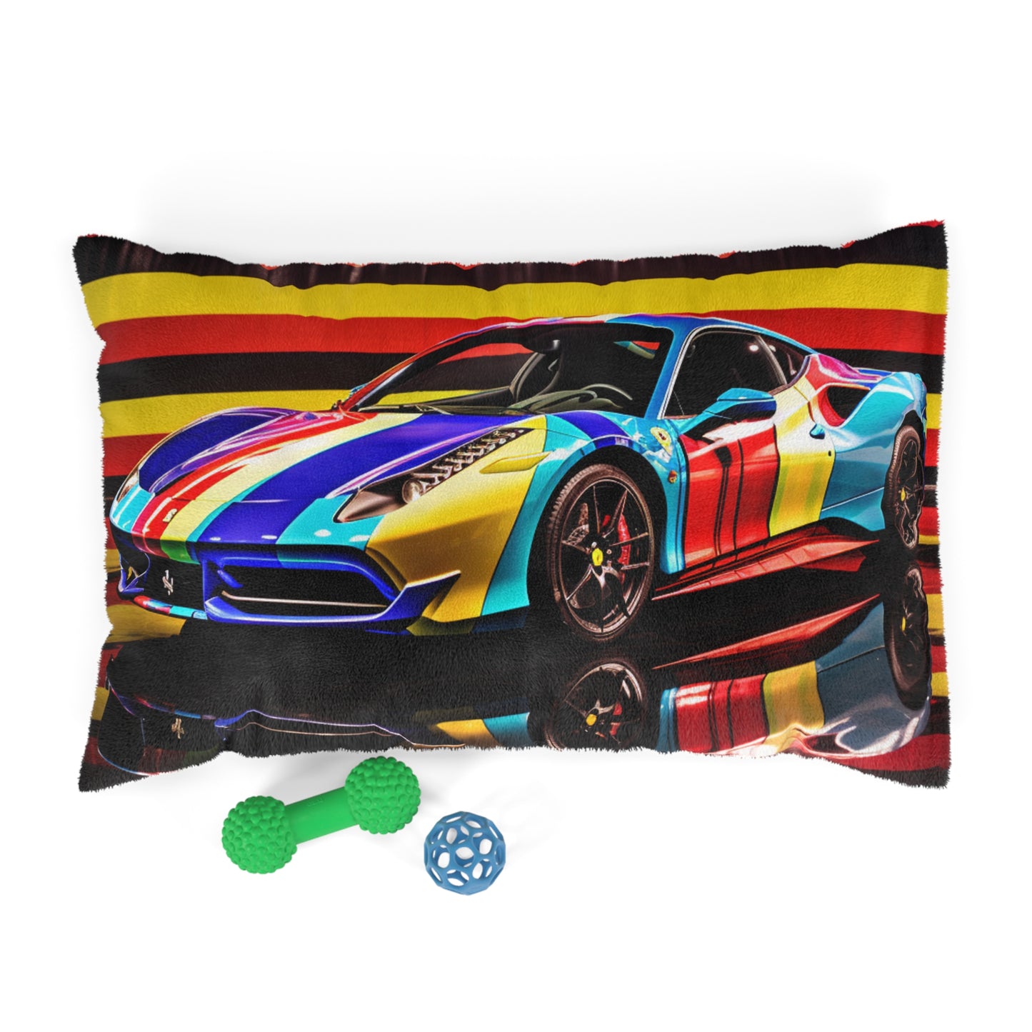 Pet Bed Hyper Colorfull Ferrari 2