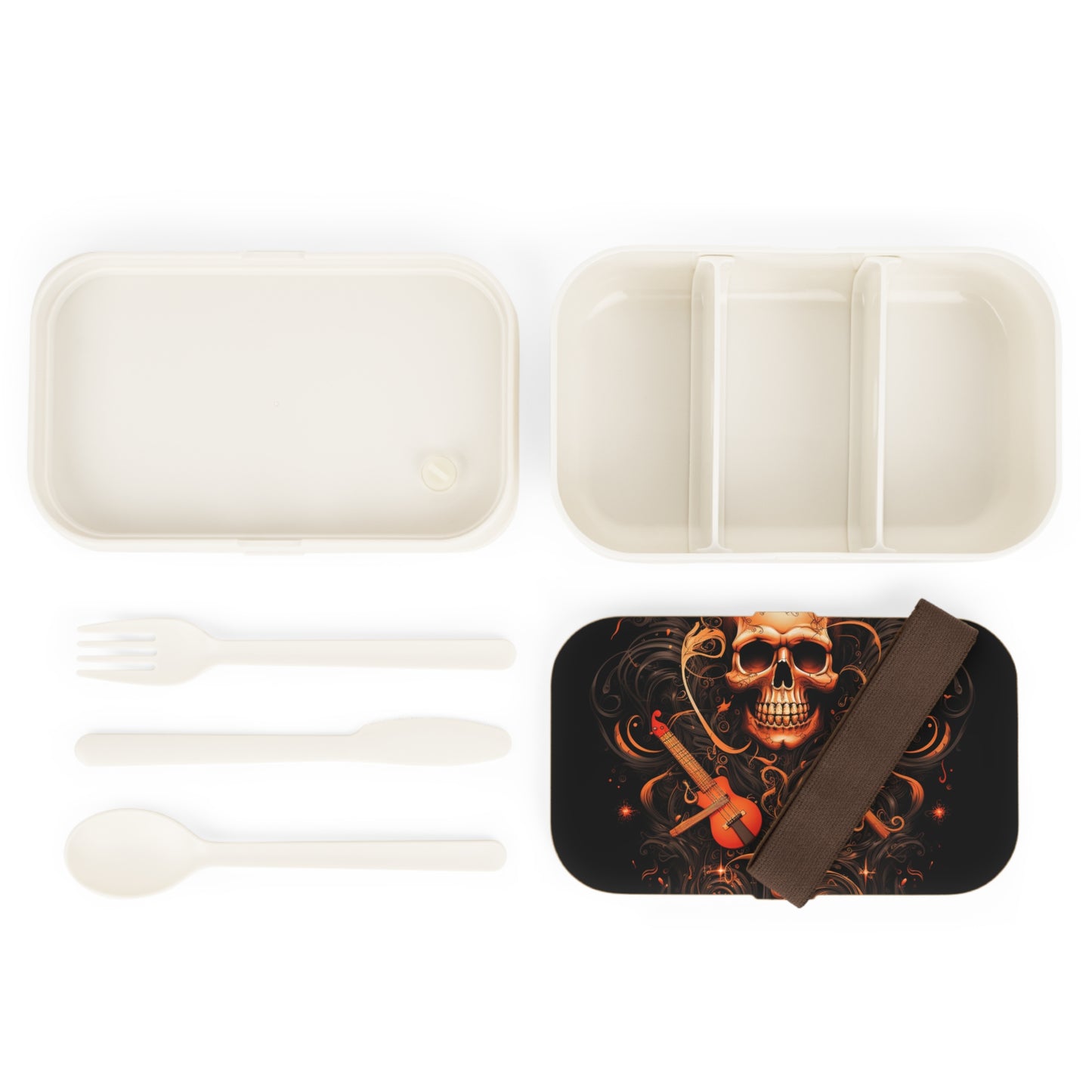 Bento Lunch Box Skull Treble Clef 4