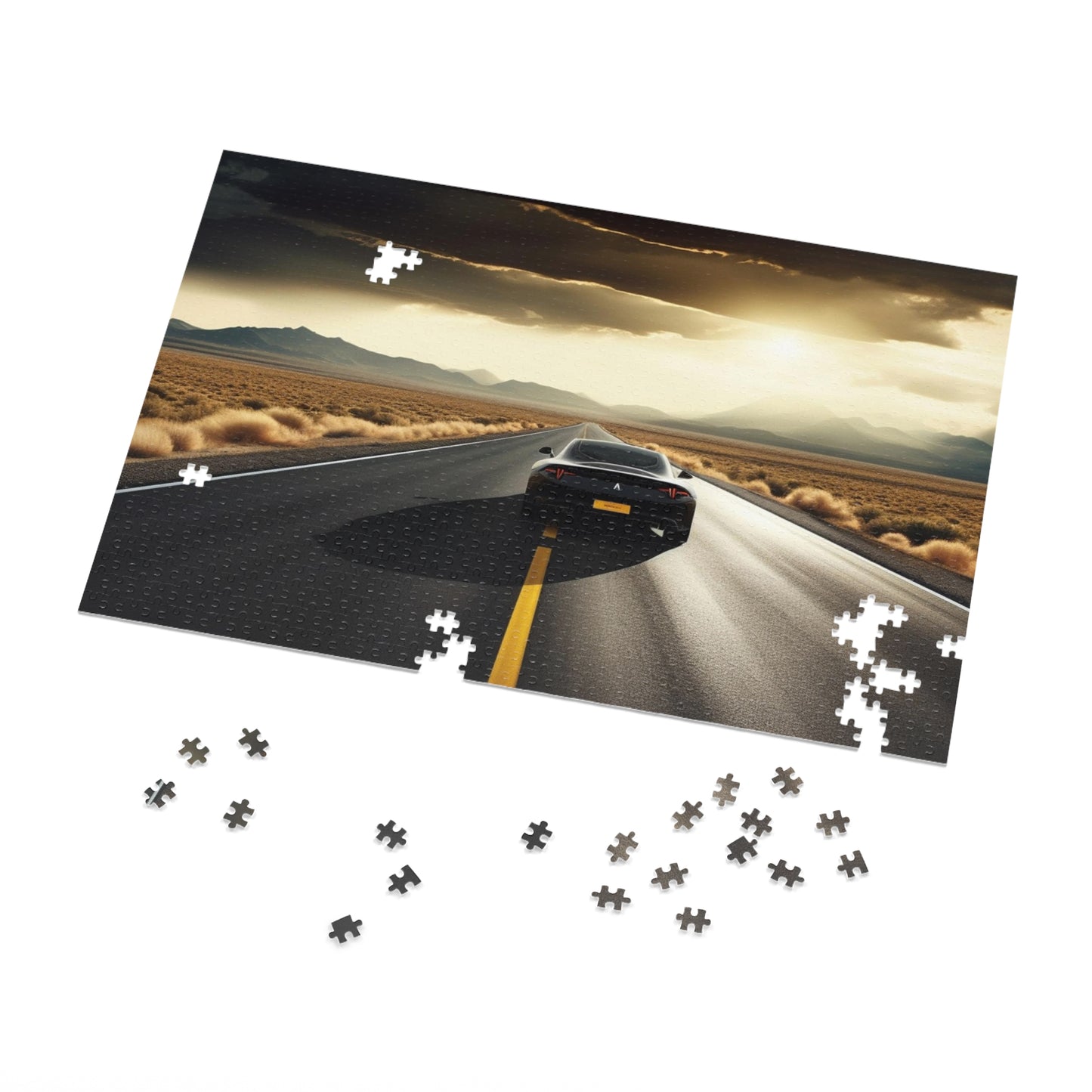 Jigsaw Puzzle (30, 110, 252, 500,1000-Piece) Ferrari Road 1
