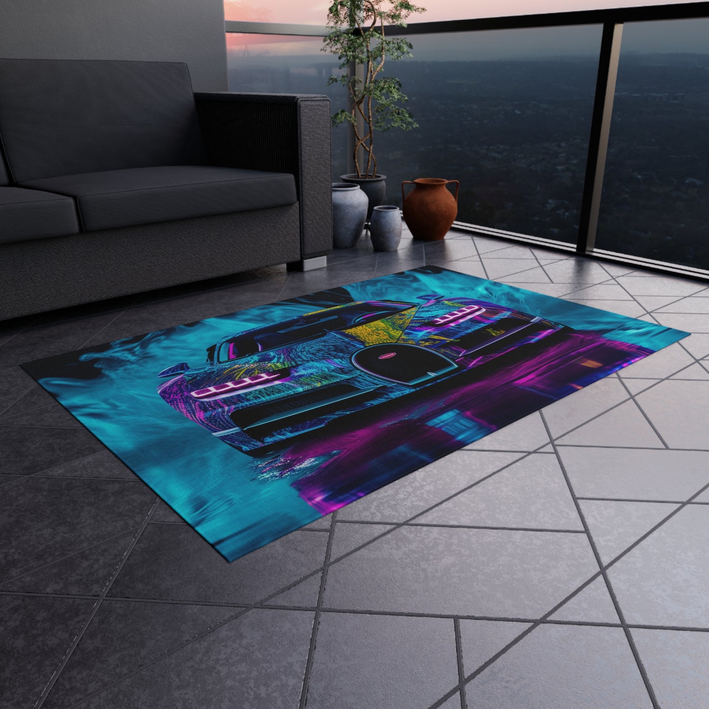 Outdoor Rug  Bugatti Water 2