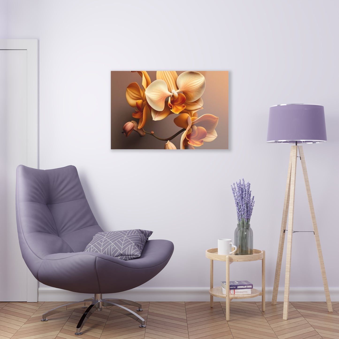 Acrylic Prints orchid pedals 2