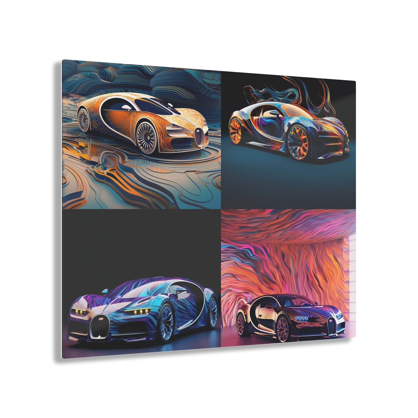 Acrylic Prints Bugatti Abstract Flair 5