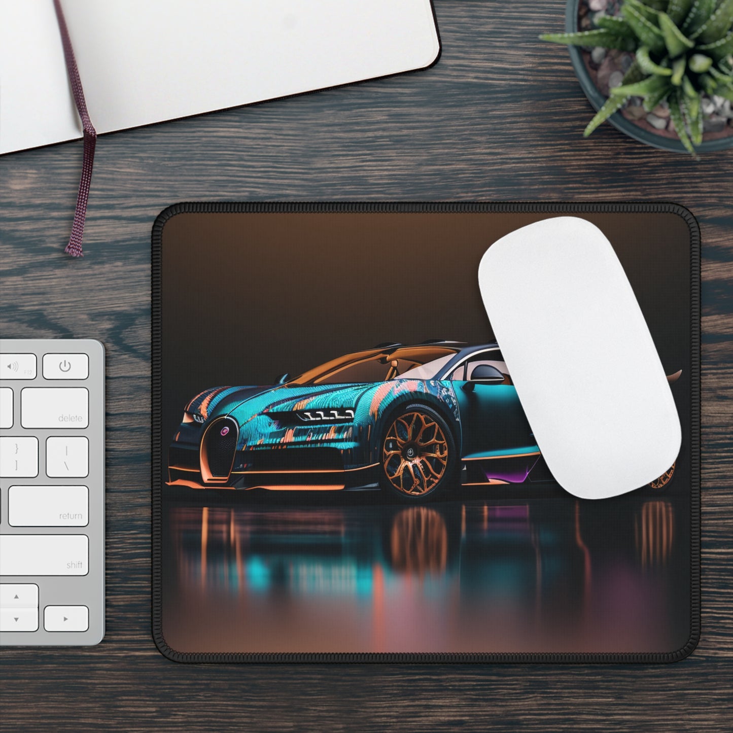 Gaming Mouse Pad  Bugatti Blue 2