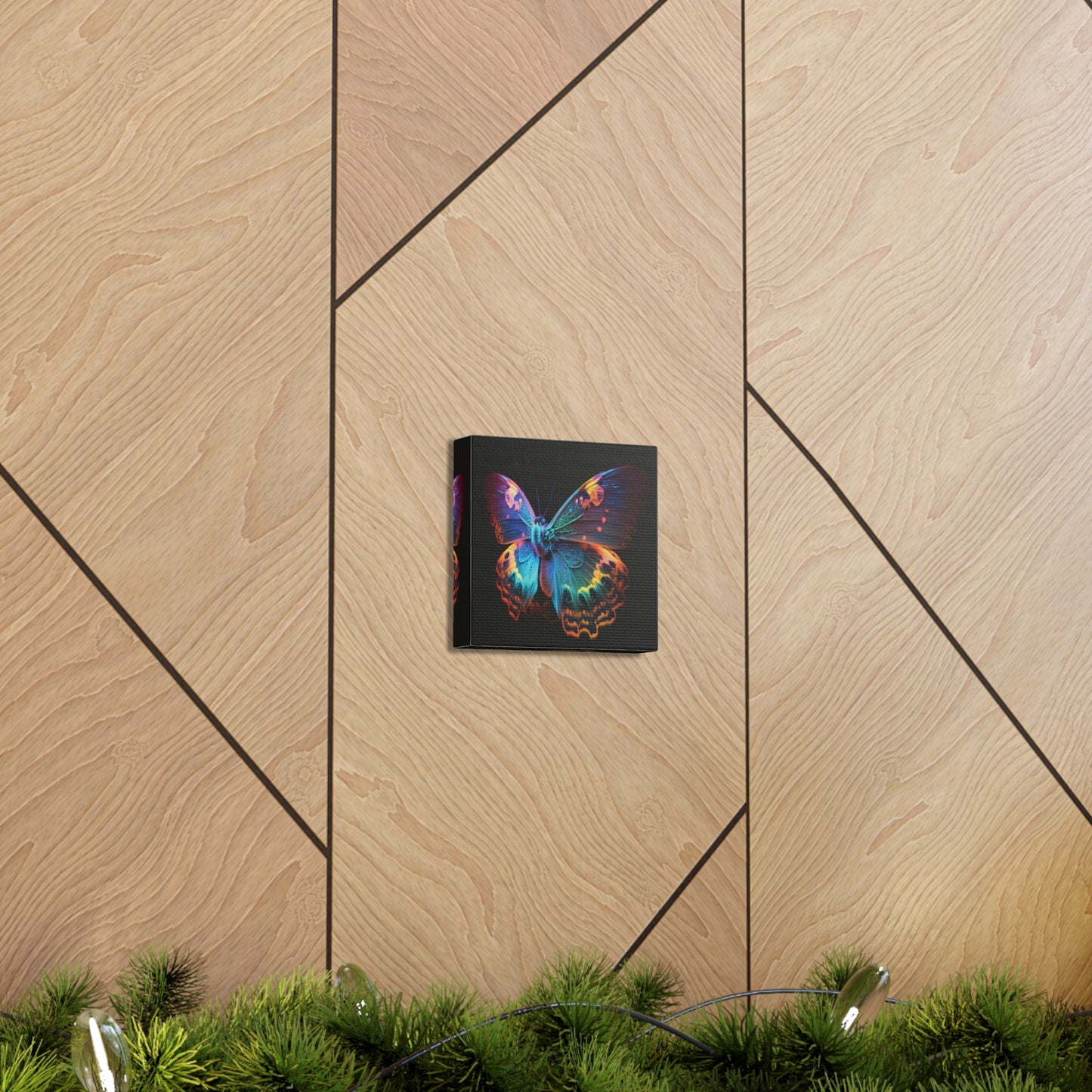 Canvas Gallery Wraps Raw Hyper Color Butterfly 4