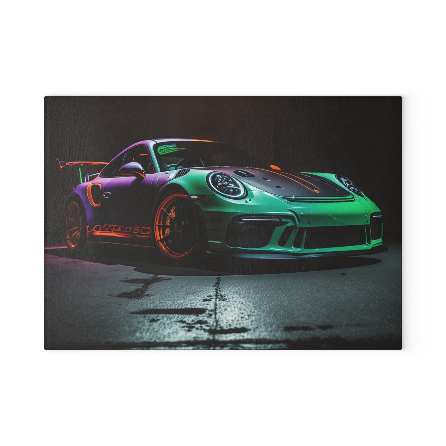 Glass Cutting Board Porsche Color 4