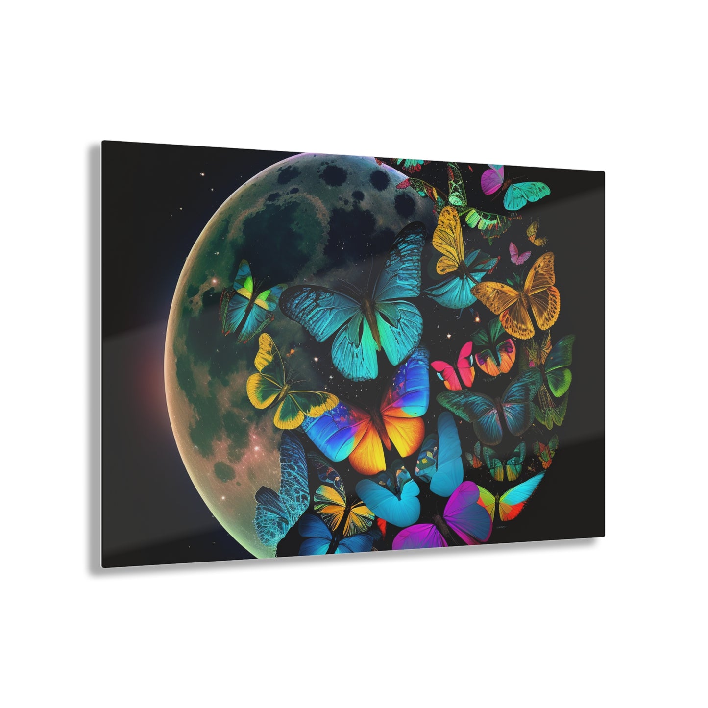 Acrylic Prints Moon Butterfly 2