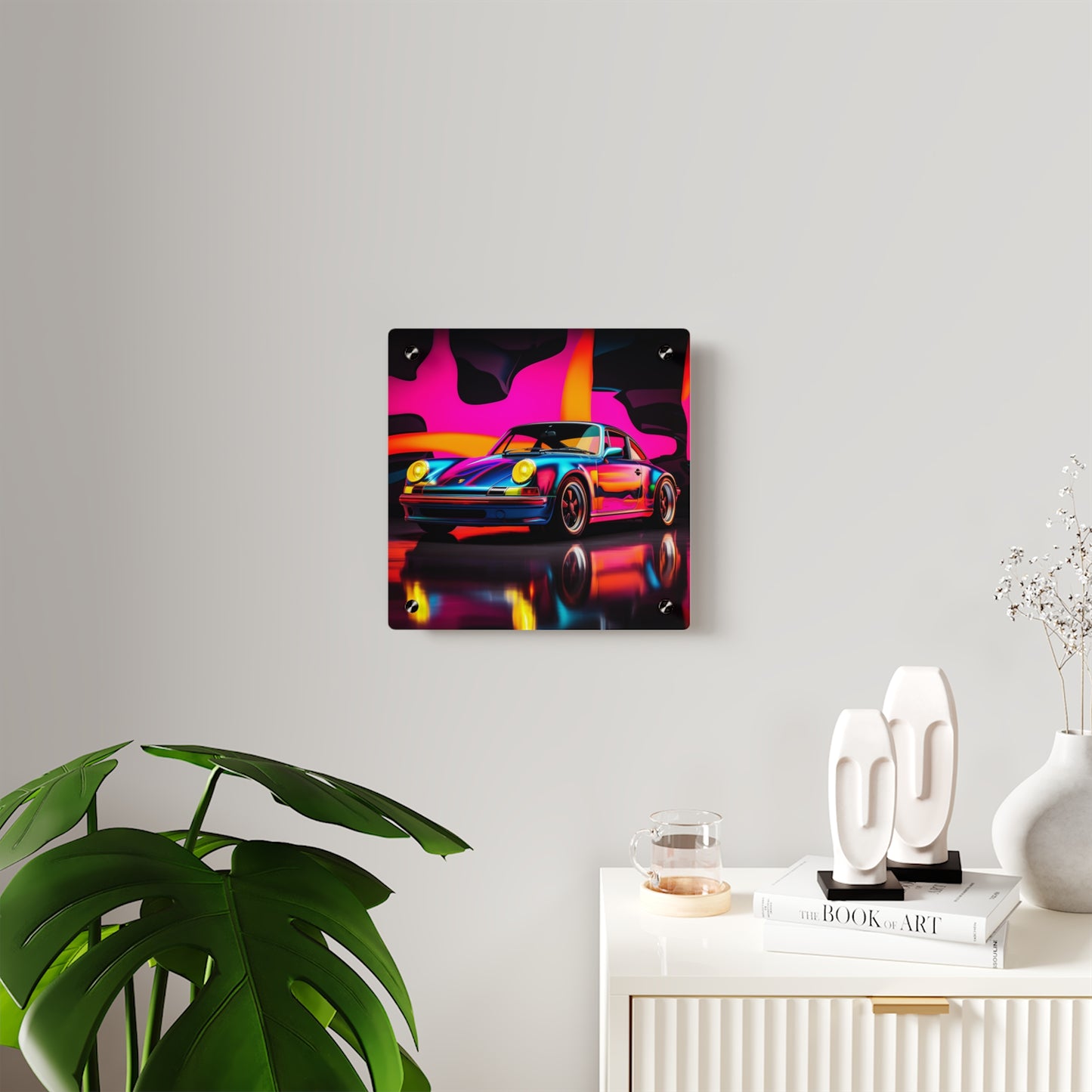 Acrylic Wall Art Panels Macro Porsche 2