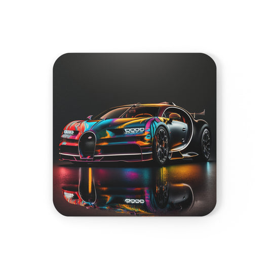 Corkwood Coaster Set Bugatti Chiron Super 2